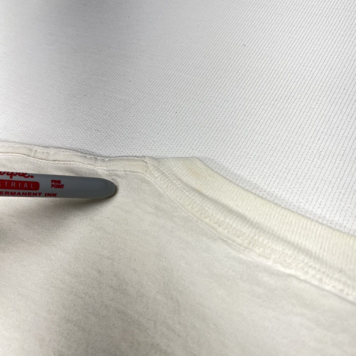 Delta × Vintage VTG Stone Harbor Tee Shirt White American Flag New Jersey Size US XL / EU 56 / 4 - 17 Thumbnail