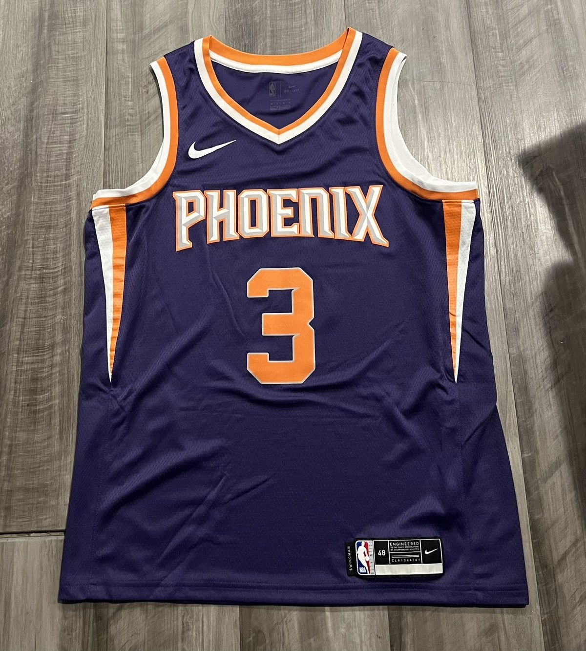 Nike Size L Nike Phoenix Suns Chris Paul 2020 Purple Icon Jersey Size US L / EU 52-54 / 3 - 1 Thumbnail