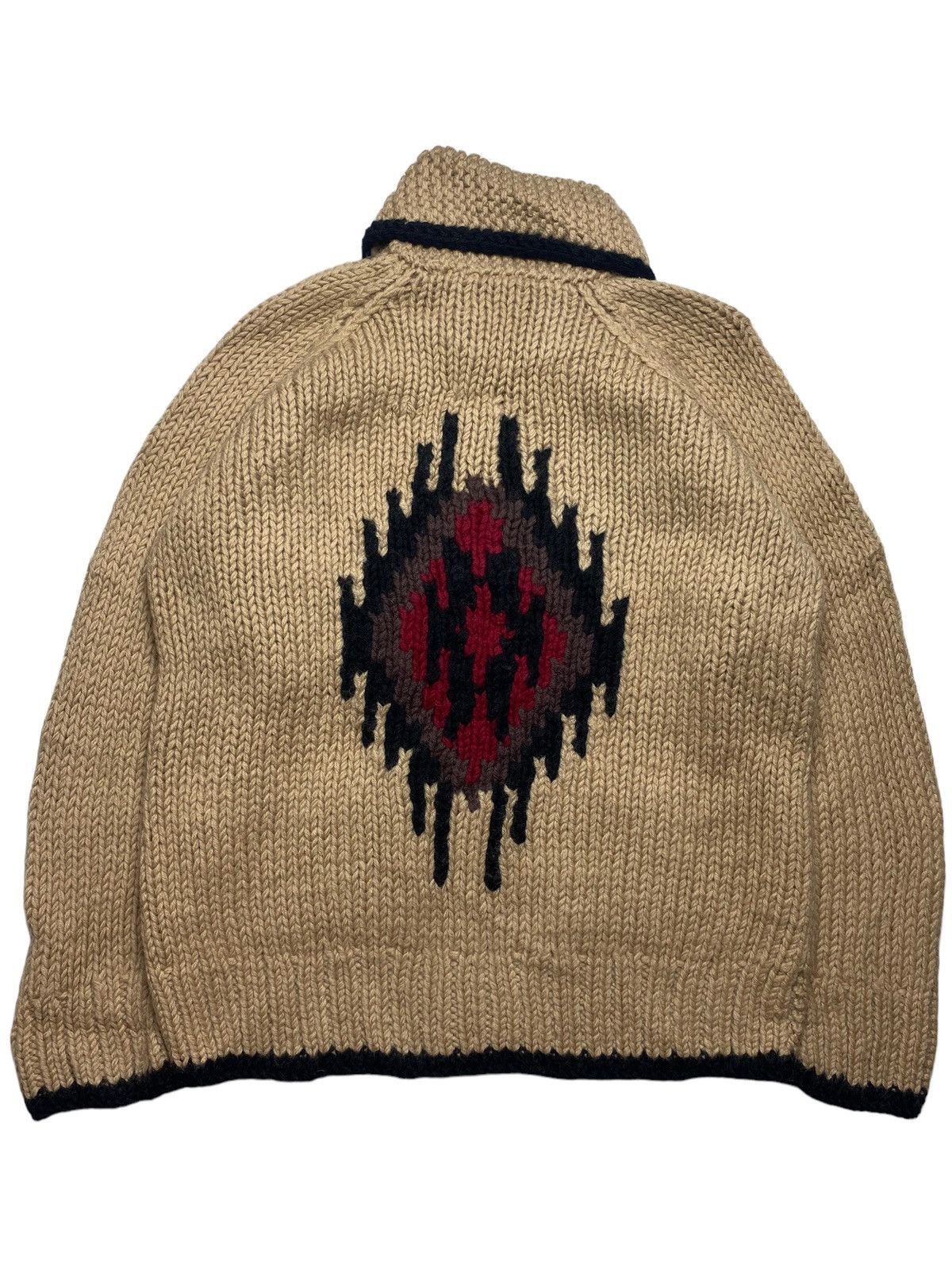 Designer × Japanese Brand 2000s BBH - Cunky Knitted Sweater Jacket Size US L / EU 52-54 / 3 - 2 Thumbnail