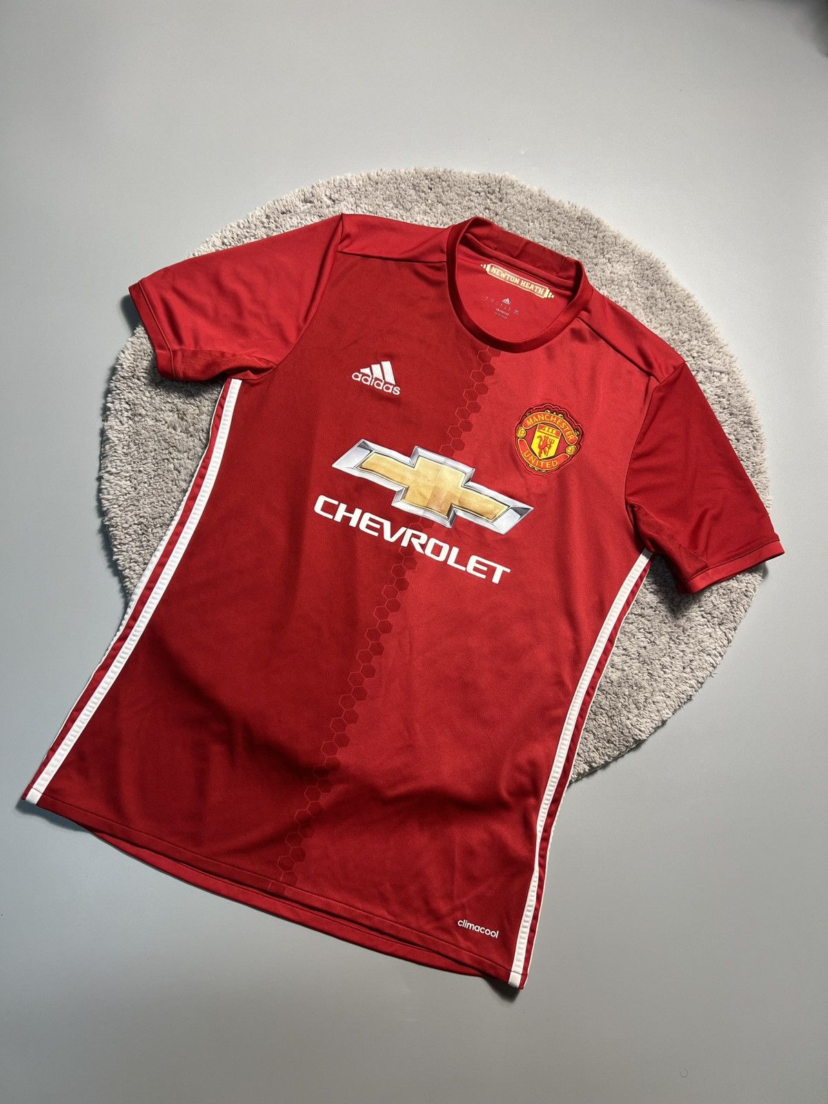 Adidas Manchester United Adidas Chevrolet T-Shirt Soccer Jersey Size US M / EU 48-50 / 2 - 1 Thumbnail