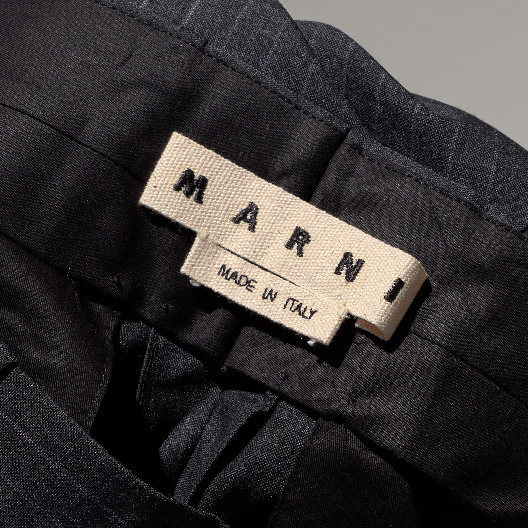 Marni Marni SS18 Pinstripe Runway Pant Size US 34 / EU 50 - 3 Thumbnail