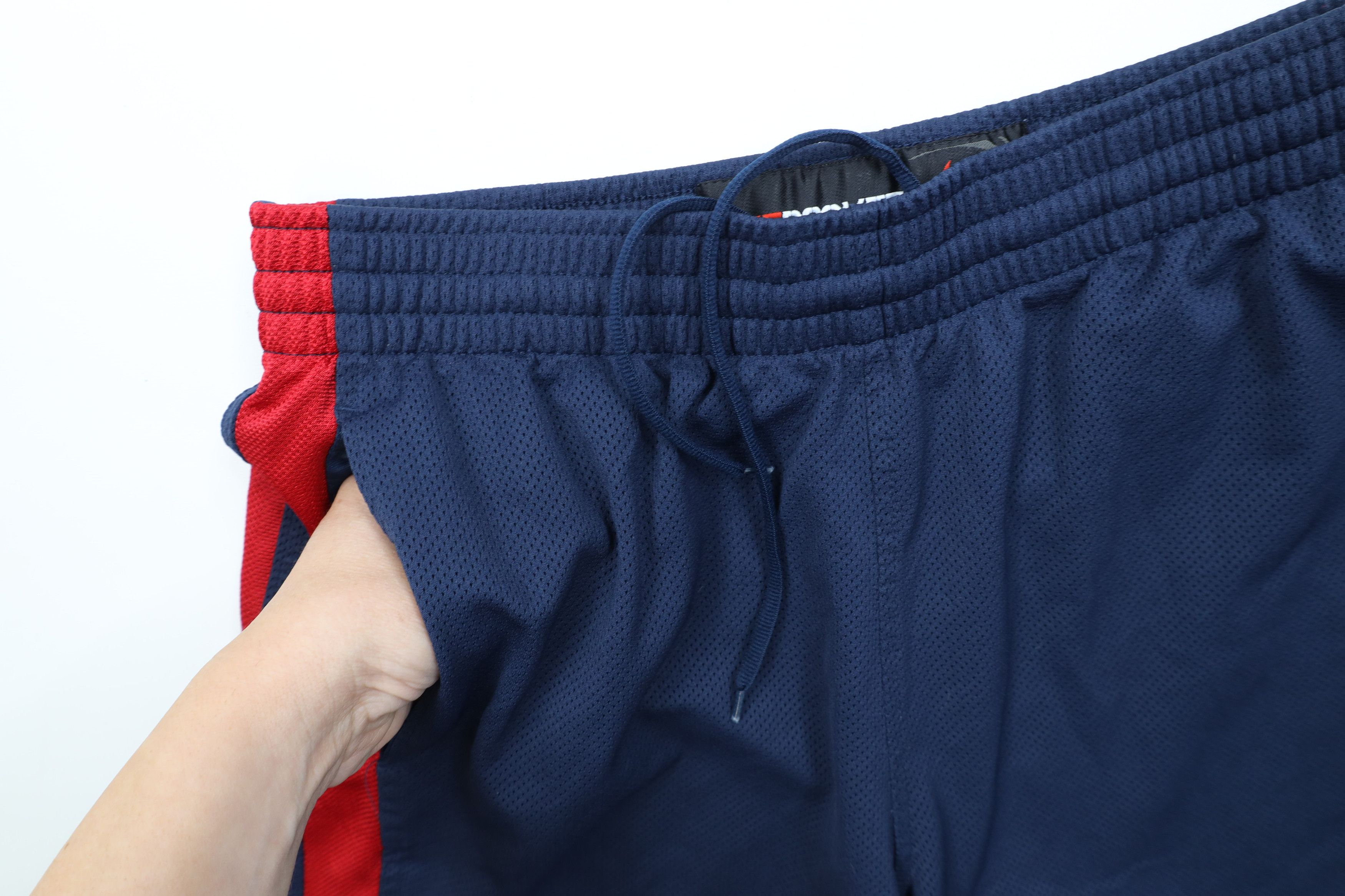 Nike Vintage Nike Basketball Scott Mini Swoosh Gym Shorts Blue Size US 34 / EU 50 - 6 Thumbnail