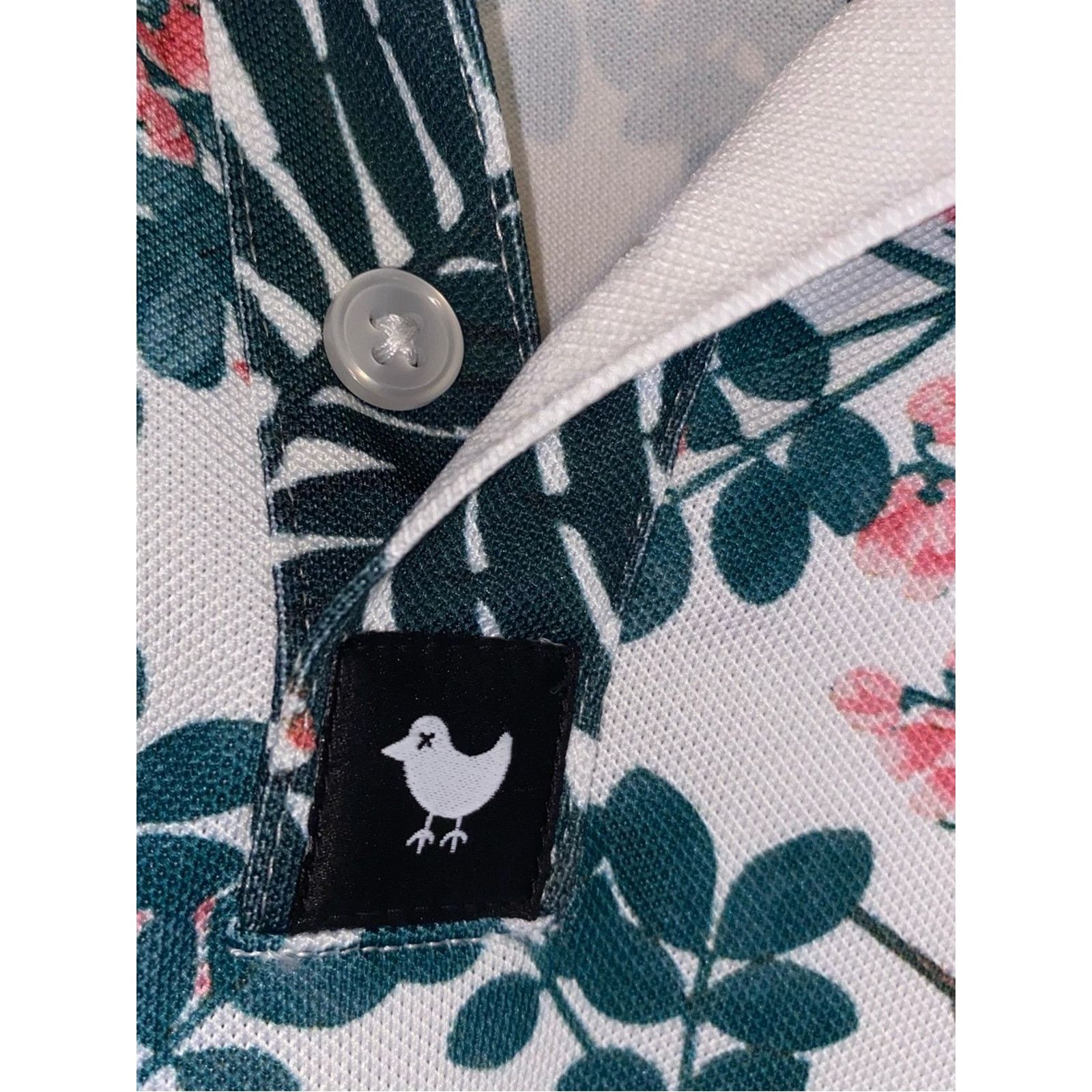 Bad Birdie Bad Birdie $99 The Arborist Polo Golf Shirt Sz XL Floral Size US XL / EU 56 / 4 - 16 Thumbnail