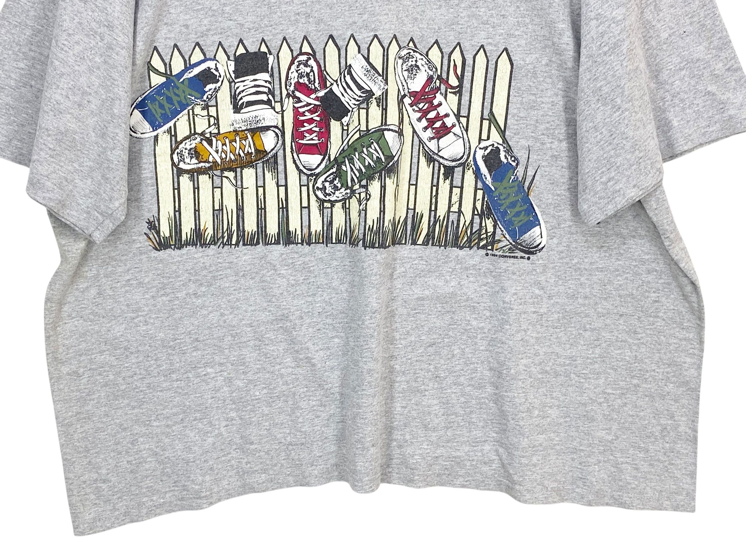 Converse Converse All Star Vintage 90s Tshirt Size US XL / EU 56 / 4 - 6 Thumbnail