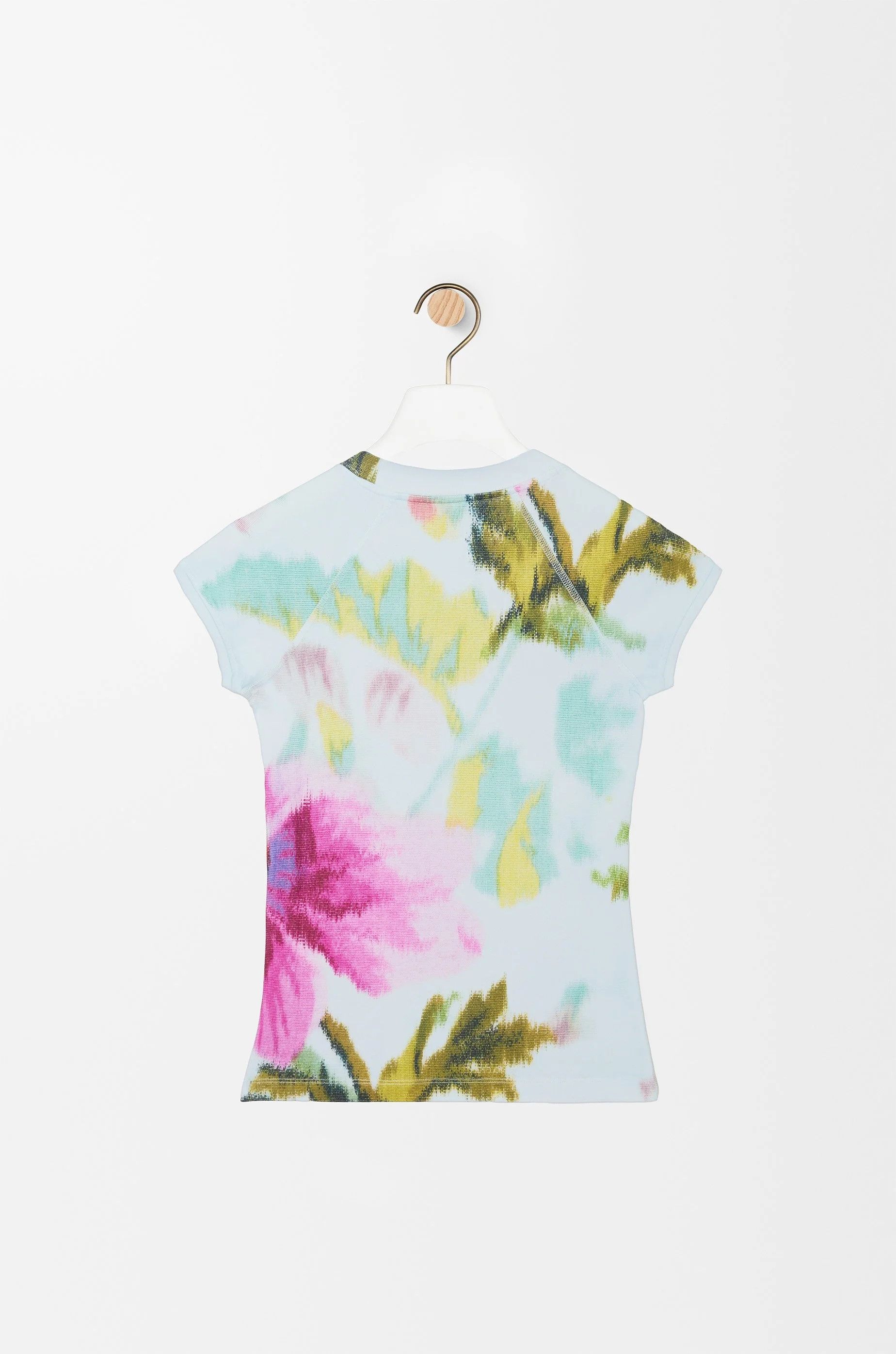 Loewe o1in1g0526 Small Fit T-Shirt in Cotton Blend in Multicolor Size XL / US 12-14 / IT 48-50 - 2 Thumbnail