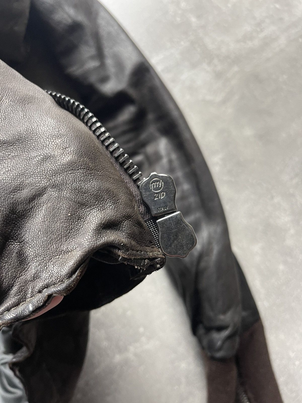 Giorgio Brato Giorgio Brato Dark Brown Vegetable-Tanned Leather Jacket Size US S / EU 44-46 / 1 - 17 Thumbnail