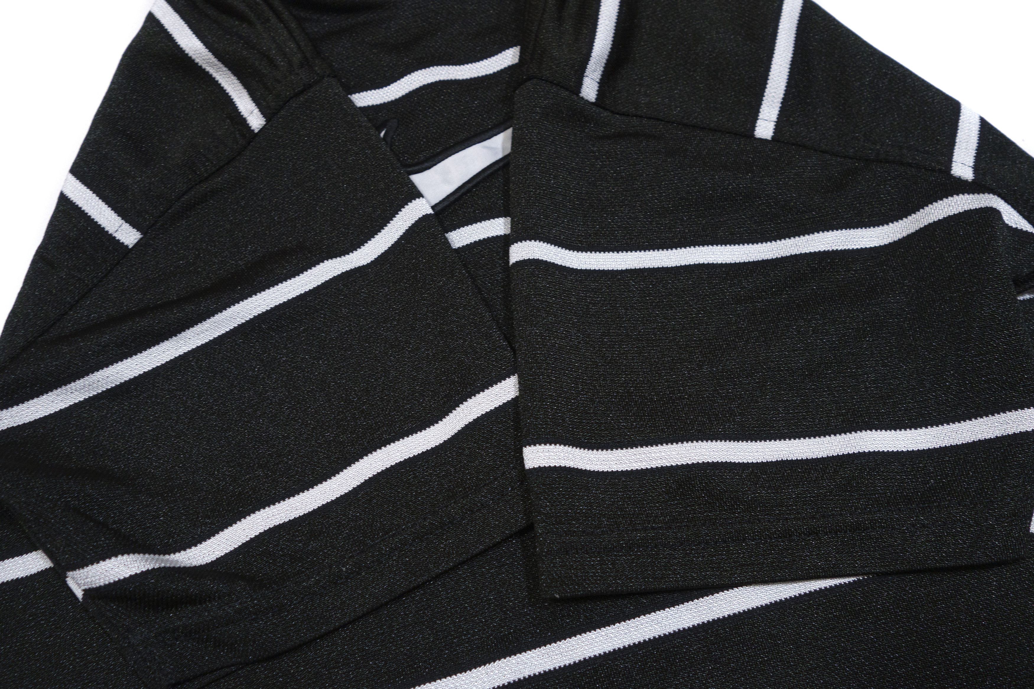 Nike 90S Big Swoosh Striped Kids Stretch T-Shirt Size L / US 10 / IT 46 - 5 Thumbnail