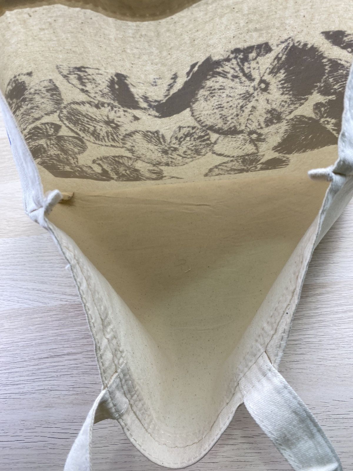 Vintage Plain People Totebag B053 Size ONE SIZE - 4 Thumbnail