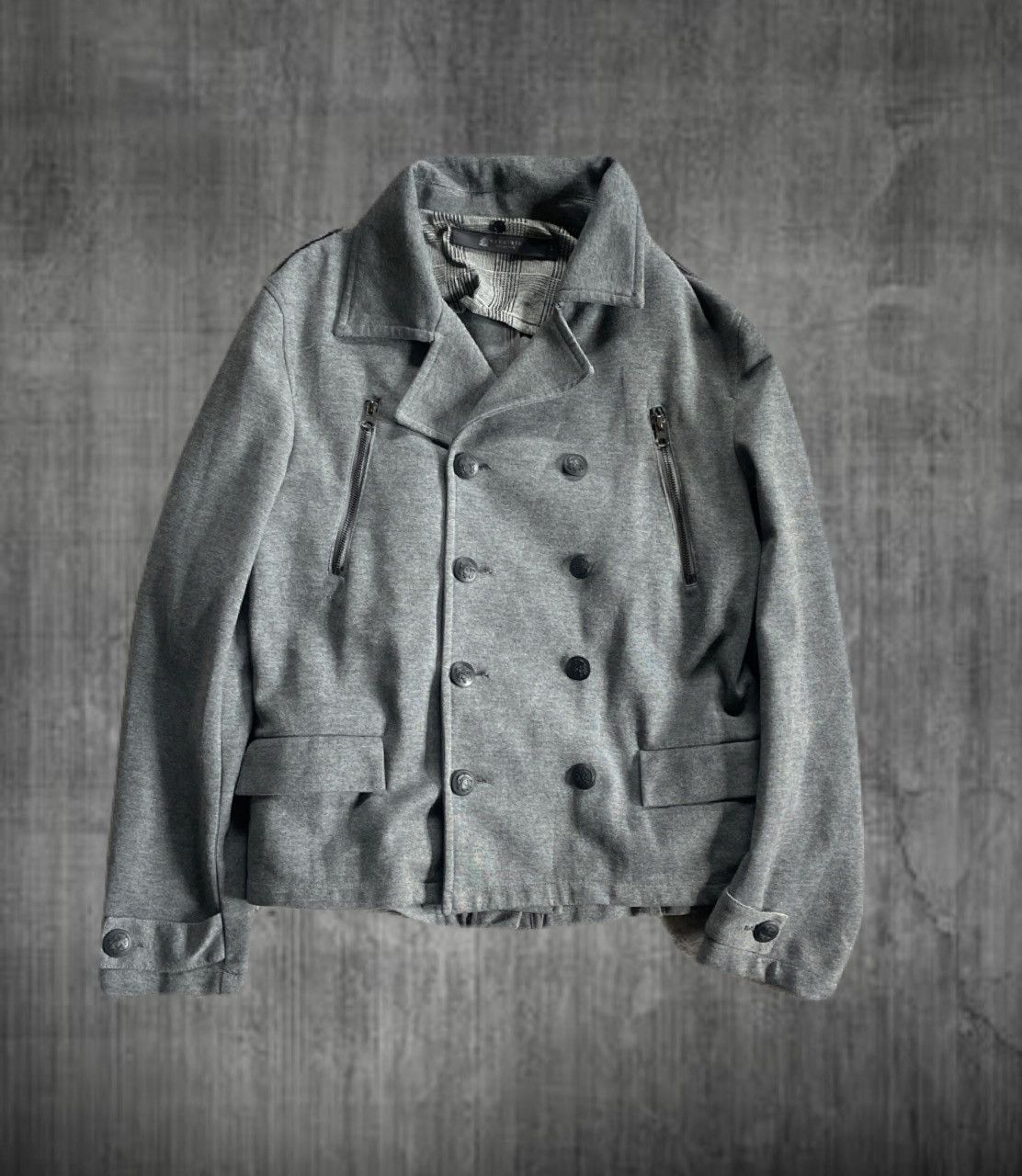 If Six Was Nine 2000s Japanese archive Vkei Gothic Button Napoleon Jacket Size US S / EU 44-46 / 1 - 1 Thumbnail