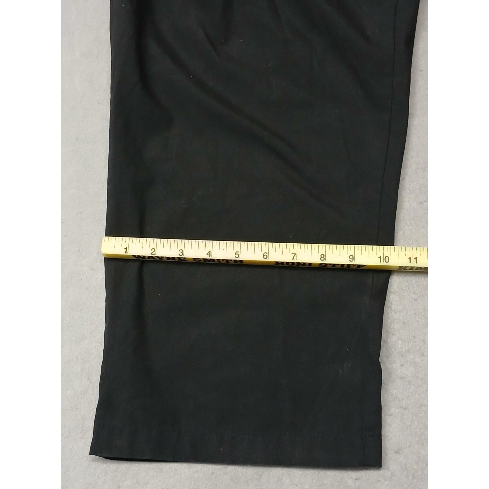 Other Landau (P2X) Women's Black Poly Blend Relaxed Sweatpants Size 32" / US 10 / IT 46 - 2 Thumbnail