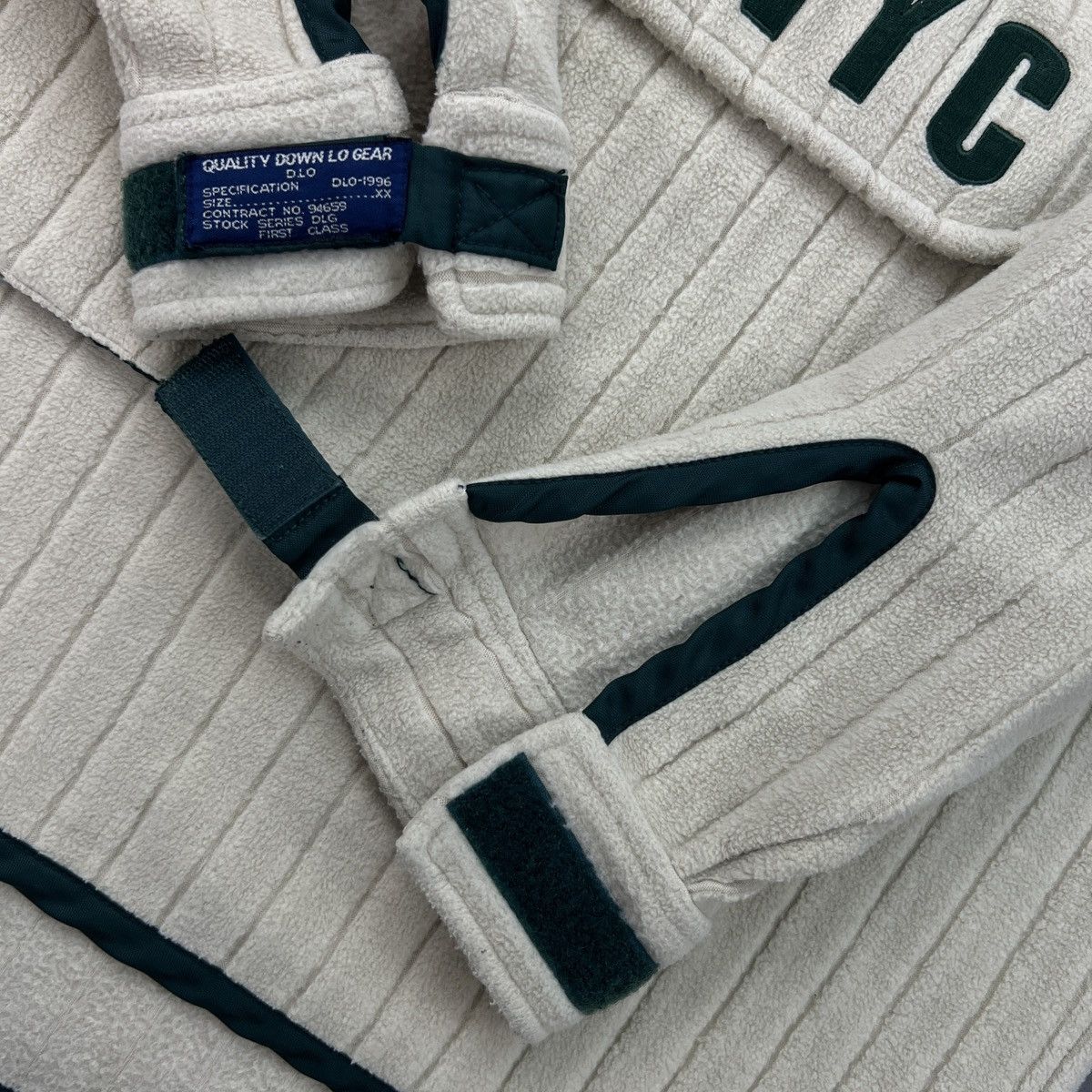 Vintage 90s DLO-NYC Quarter Zip Blanket Pullover Size US XL / EU 56 / 4 - 13 Thumbnail