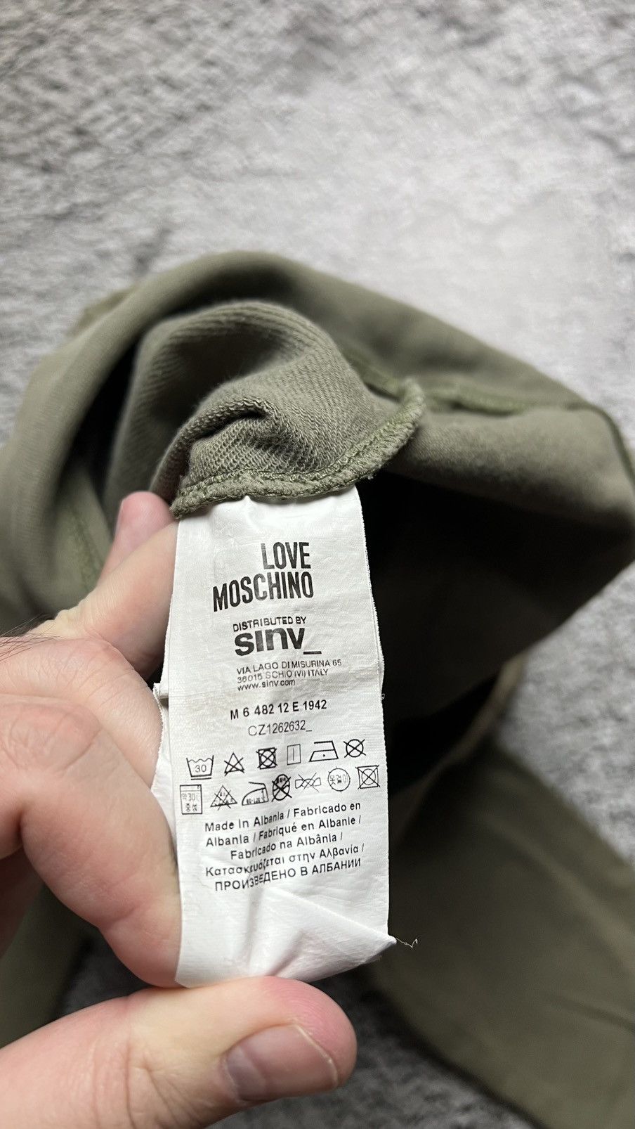 Moschino Love moschino big logo sweatshirt Size US M / EU 48-50 / 2 - 5 Thumbnail