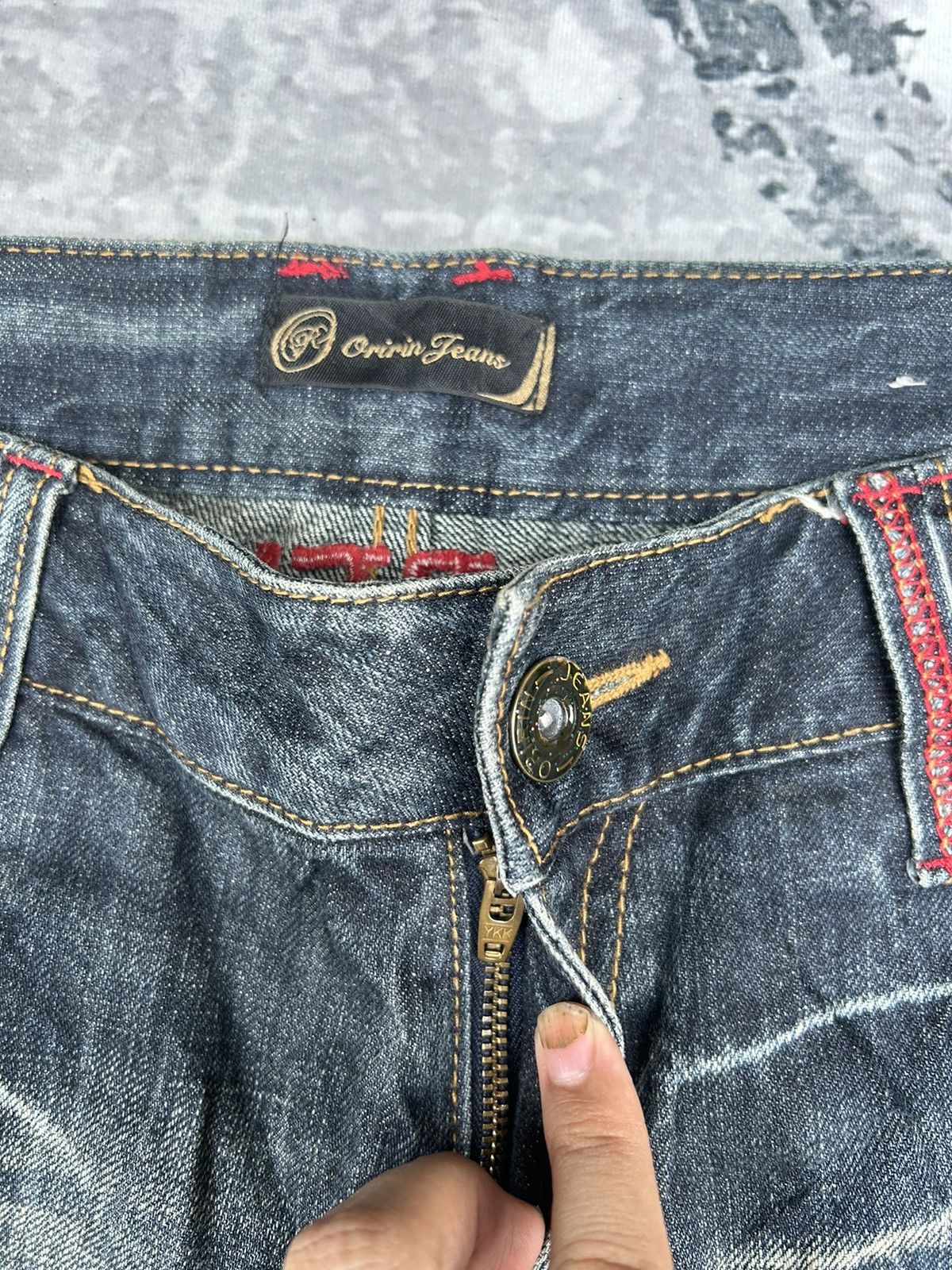 If Six Was Nine Super Flared Japan Brand Jeans Size US 32 / EU 48 - 13 Thumbnail