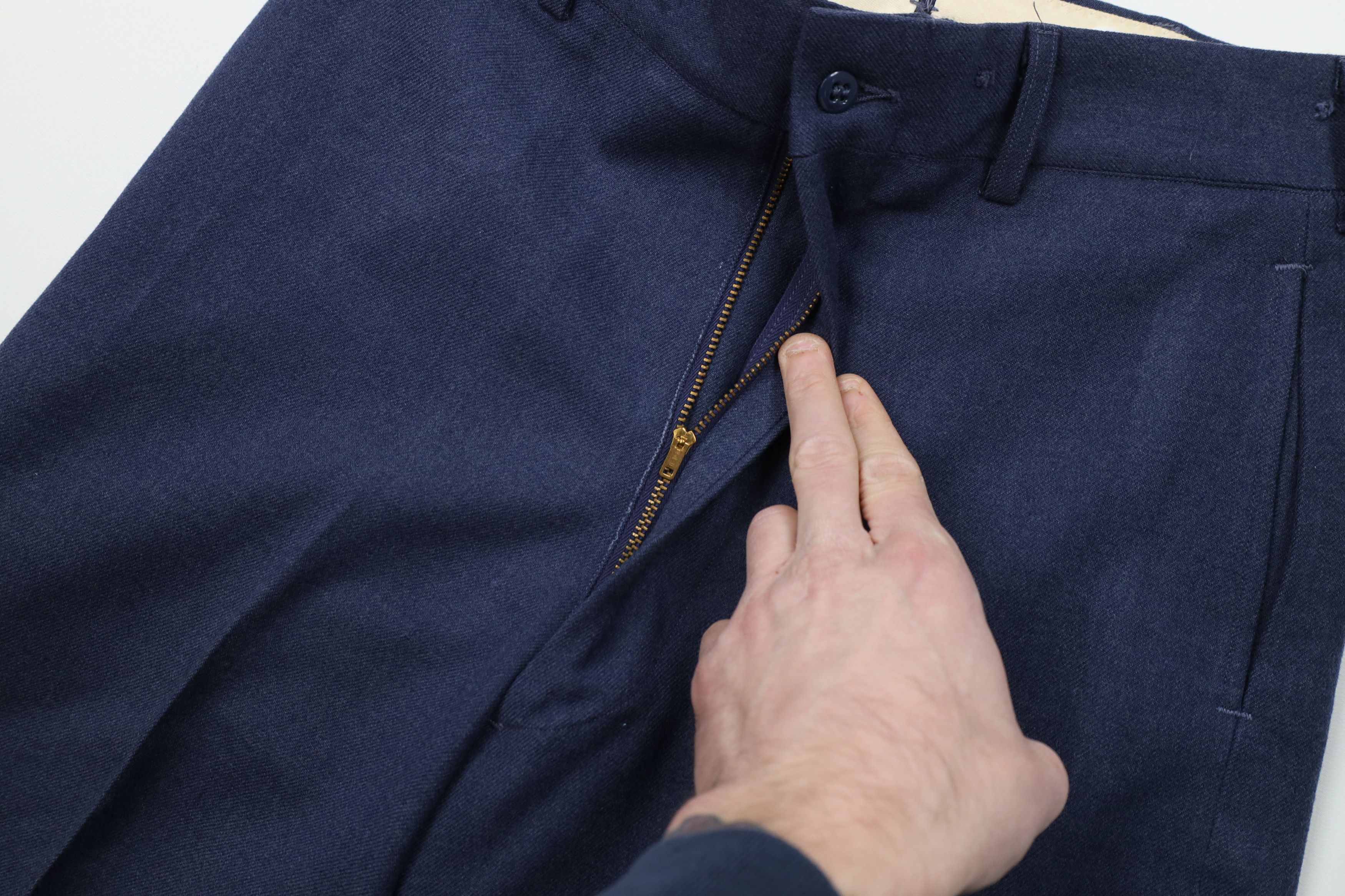 Vintage Vintage 50s Korean War USGI USAF Wide Leg Pants Trousers Size US 30 / EU 46 - 7 Thumbnail