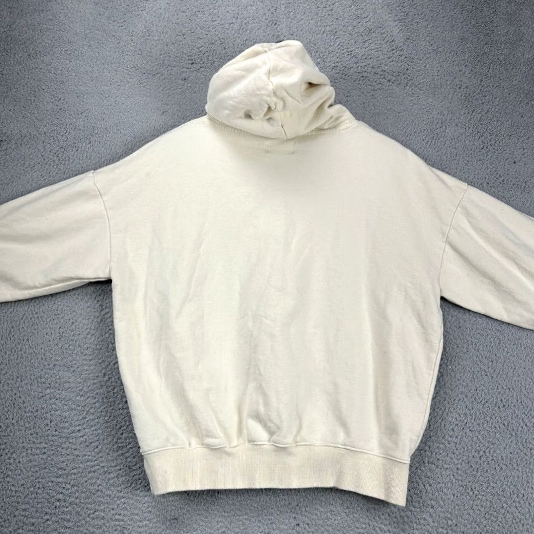 Logo 7 Clotty CC Hoodie Sweatshirt Mens Small Beige Pullover Pocket Logo Hoodie Pullover Casual Outdoor Walking Comfort Long Sleeve Size US S / EU 44-46 / 1 - 3 Thumbnail