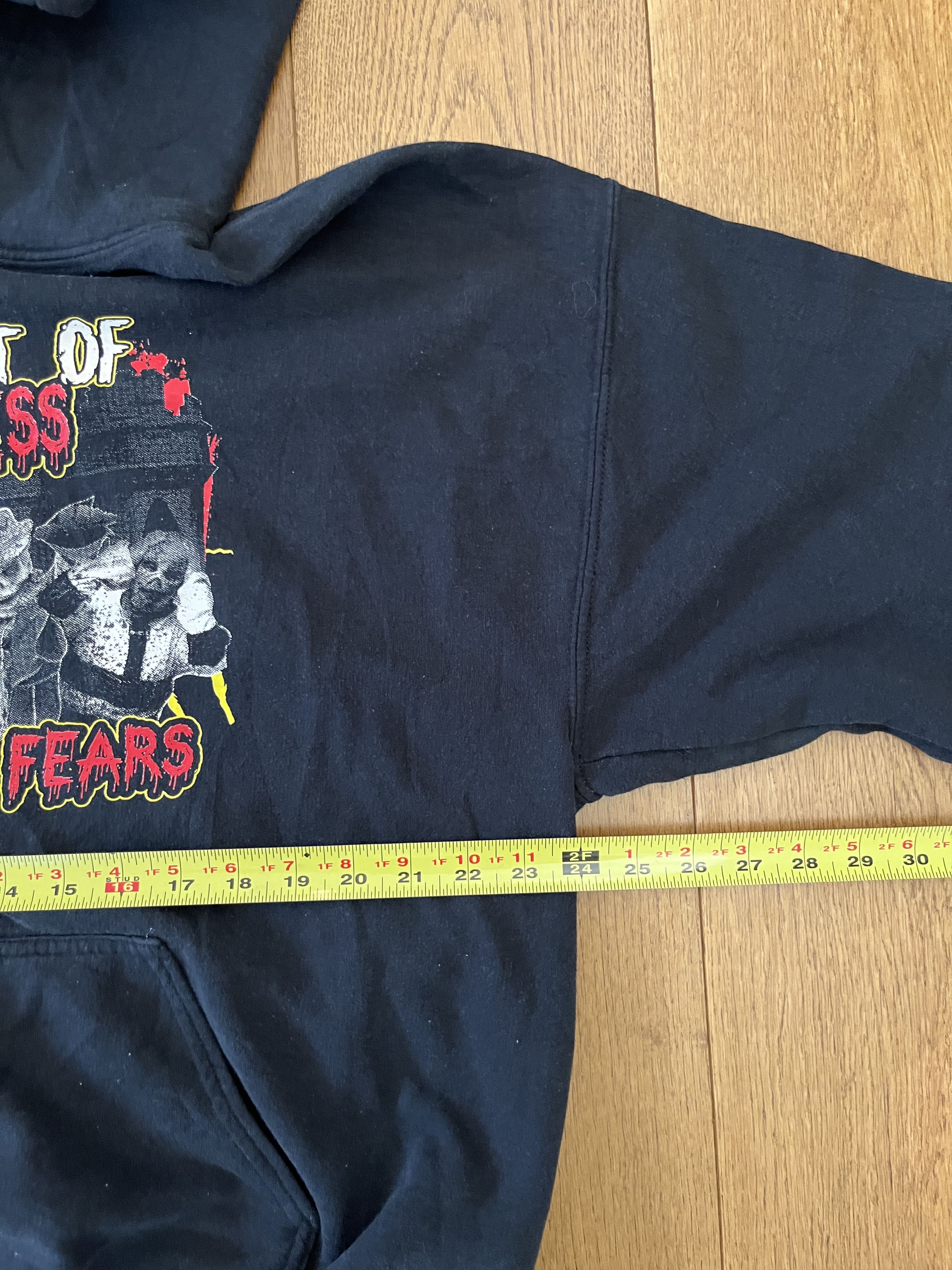 Vintage Vtg Heart of Darkness "Face Your Fears" Haunted House Hoodie Size US XL / EU 56 / 4 - 5 Thumbnail