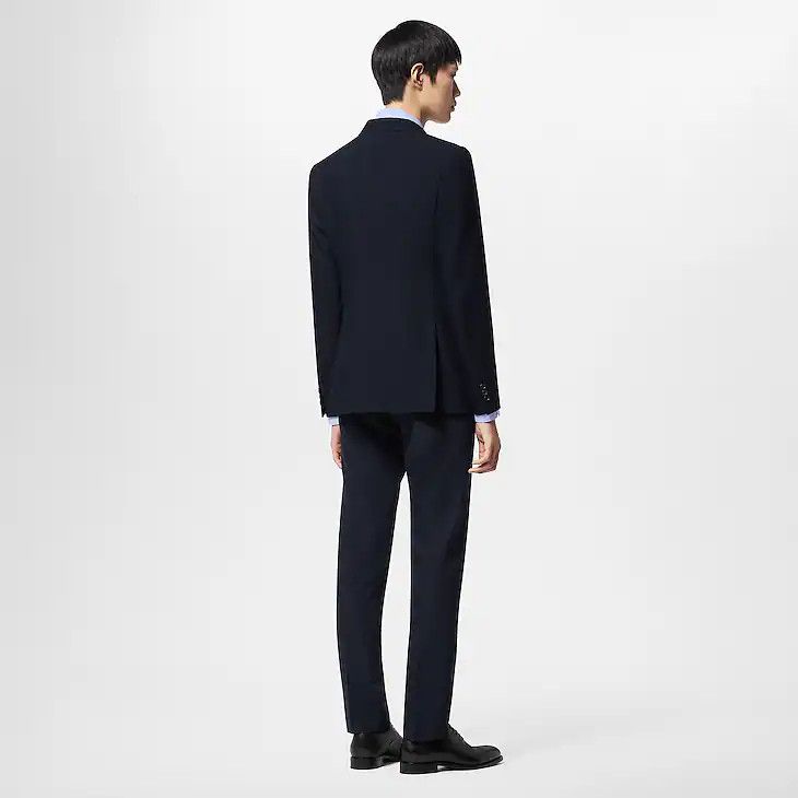 Louis Vuitton Single-Breasted Wool Pont Neuf Jacket - 46 XS Size 46S - 6 Thumbnail