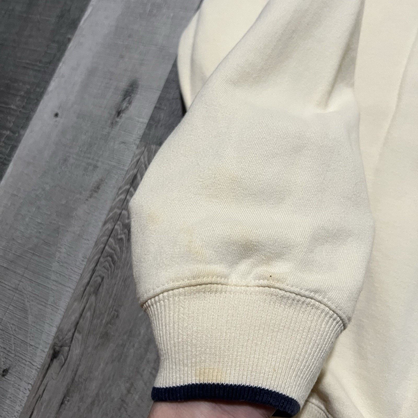 Vintage VTG Croft And Barrow Golf Sweatshirt Beige Argyle Sweatshirt Size US L / EU 52-54 / 3 - 4 Thumbnail