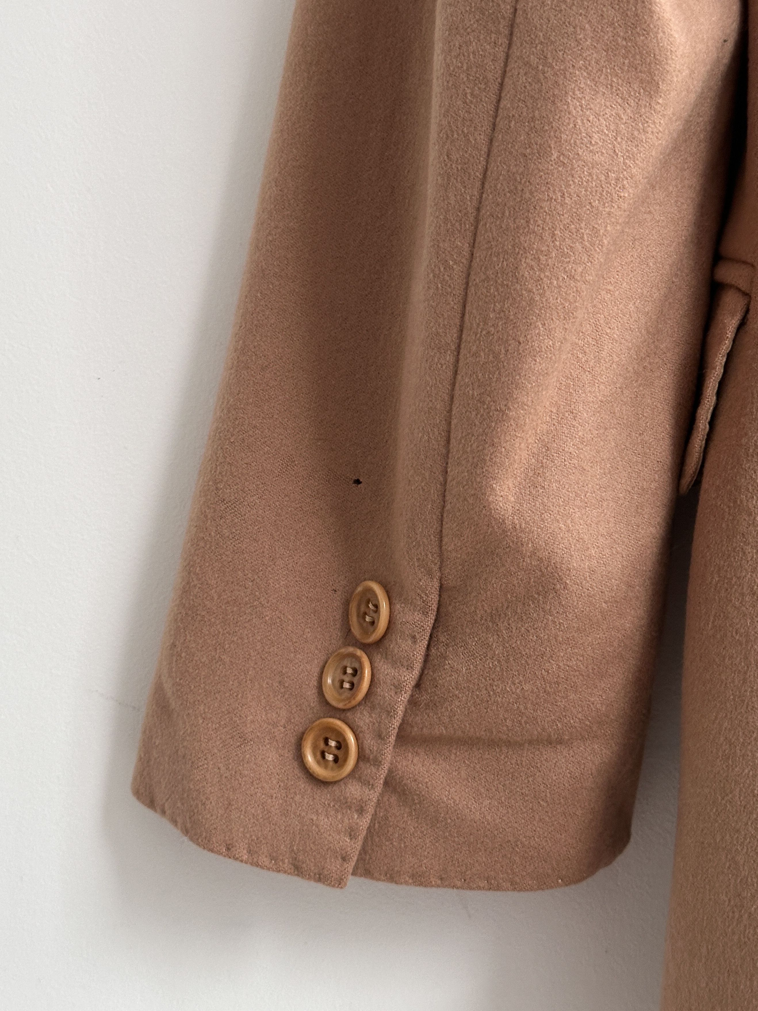 Max Mara Max Mara Beige Blazer Jacket Size L / US 10 / IT 46 - 9 Thumbnail