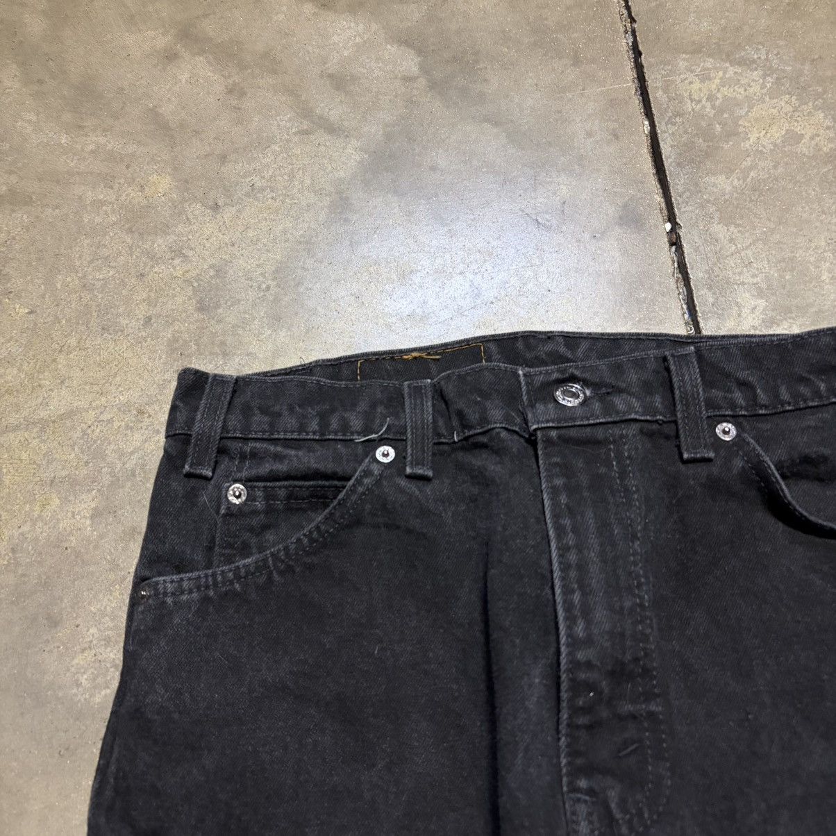 Levi's Vintage 90s Levis 550 Orange Tab Denim Jeans Faded Western Size US 33 - 5 Thumbnail