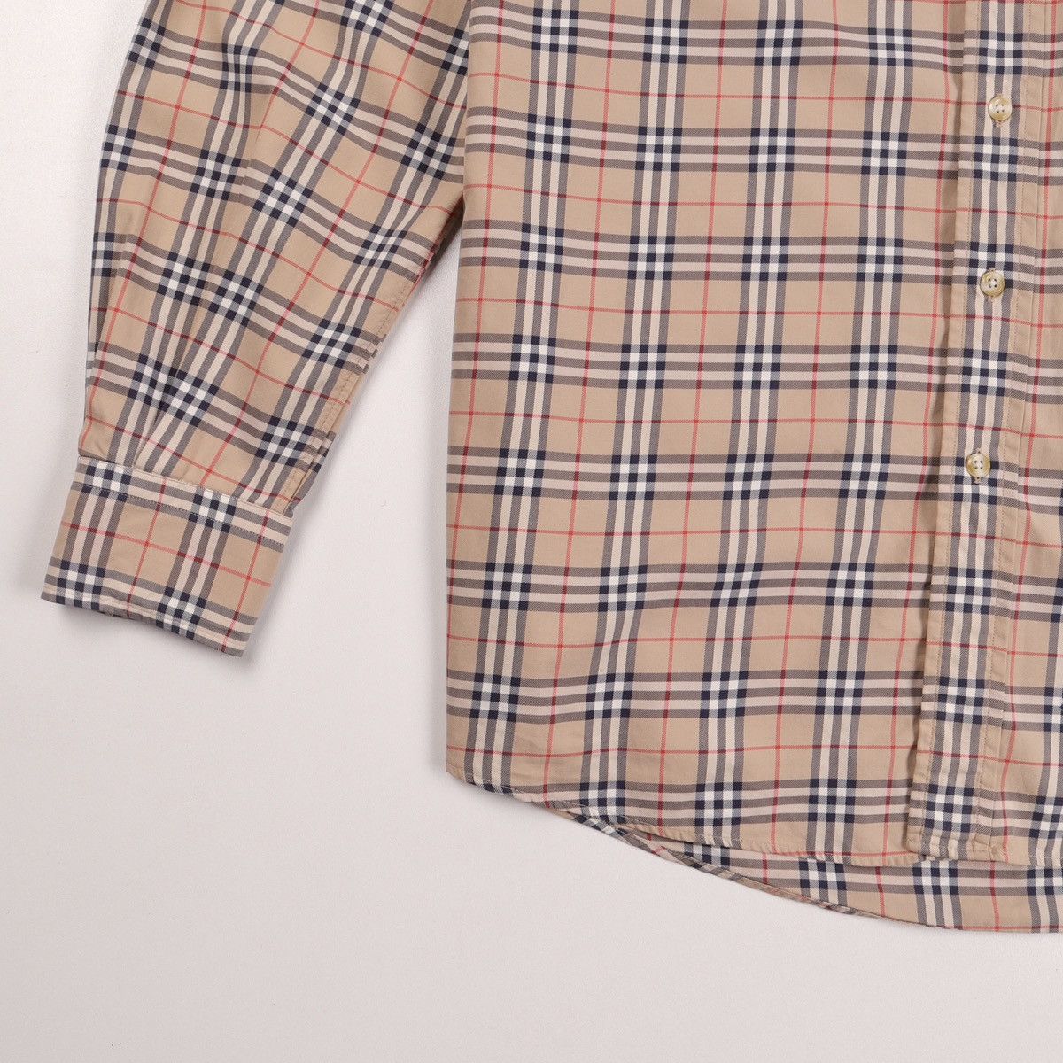 Burberry Vintage BURBERRY Nova Check Long Sleeve Shirt Made In USA Size US L / EU 52-54 / 3 - 15 Thumbnail