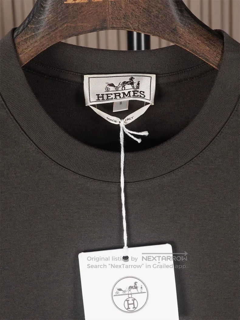 Hermes Hermes Mens Round Neck Short Sleeve T-Shirt Size US S / EU 44-46 / 1 - 3 Thumbnail