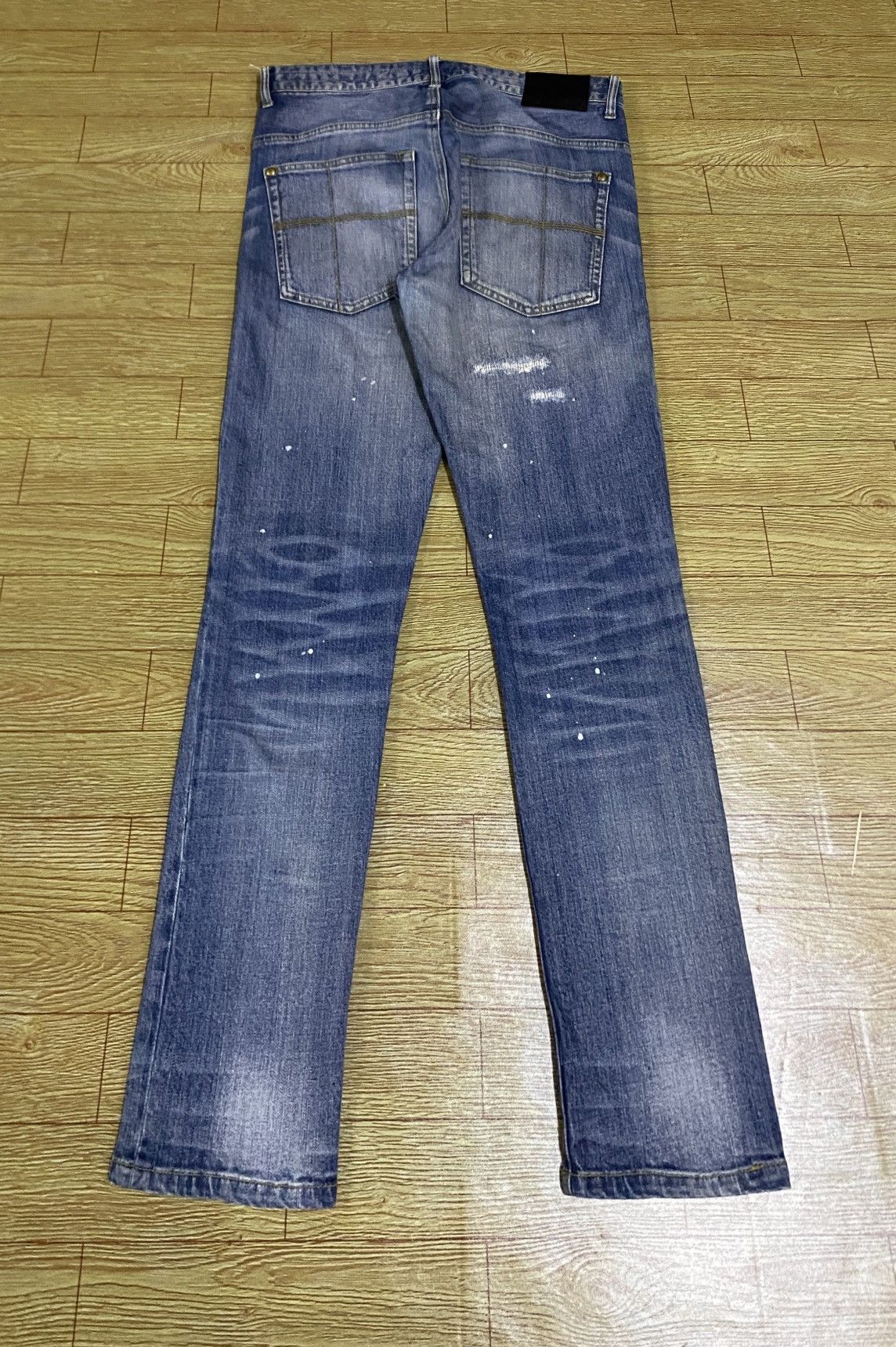 Number (N)ine Very Rare Vintage Number Nine 1piu1guale3 Ripped Jeans 2000s Size US 32 / EU 48 - 2 Thumbnail