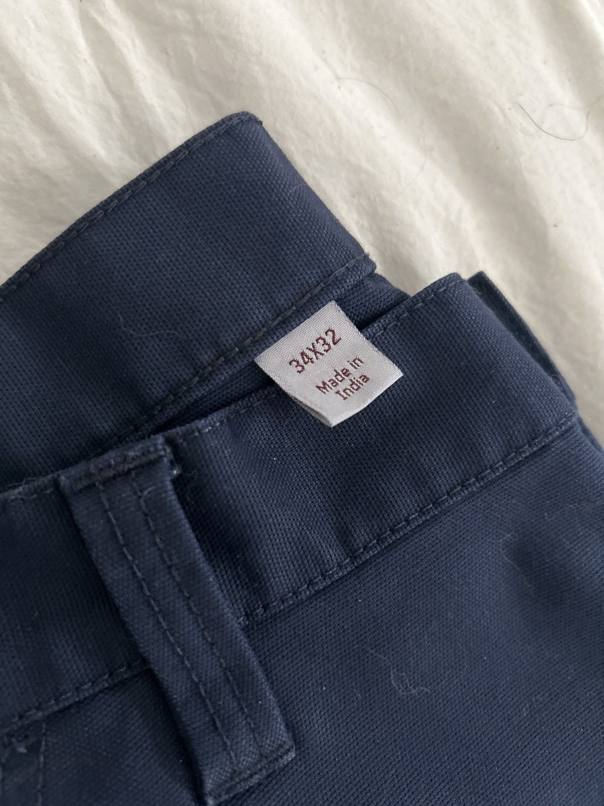Carhartt Blue Carhartt fitted workpants Size US 34 / EU 50 - 4 Thumbnail