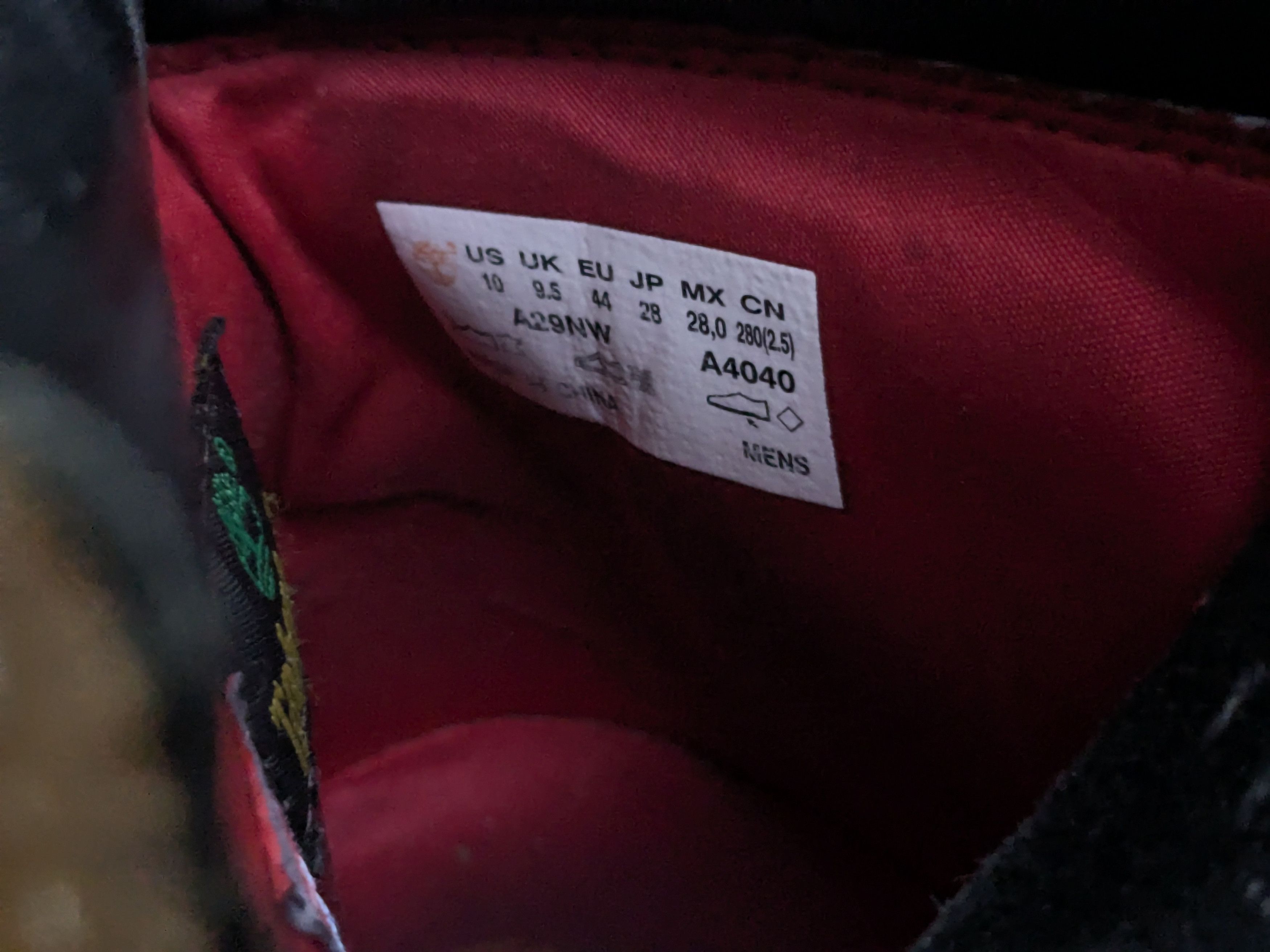 Other Timberland Boots Wheat Red Black 10 M Suede Combat Size US 10 / EU 43 - 4 Thumbnail