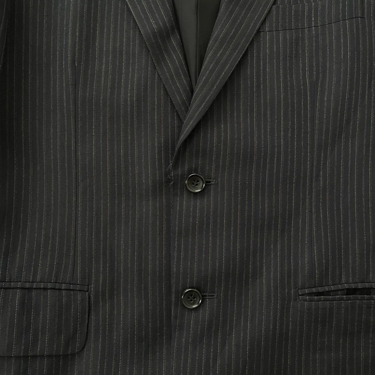 Comme des Garcons Homme CDGH 2009AD Navy Pinstripe Blazer RUNWAY Size US S / EU 44-46 / 1 - 2 Thumbnail