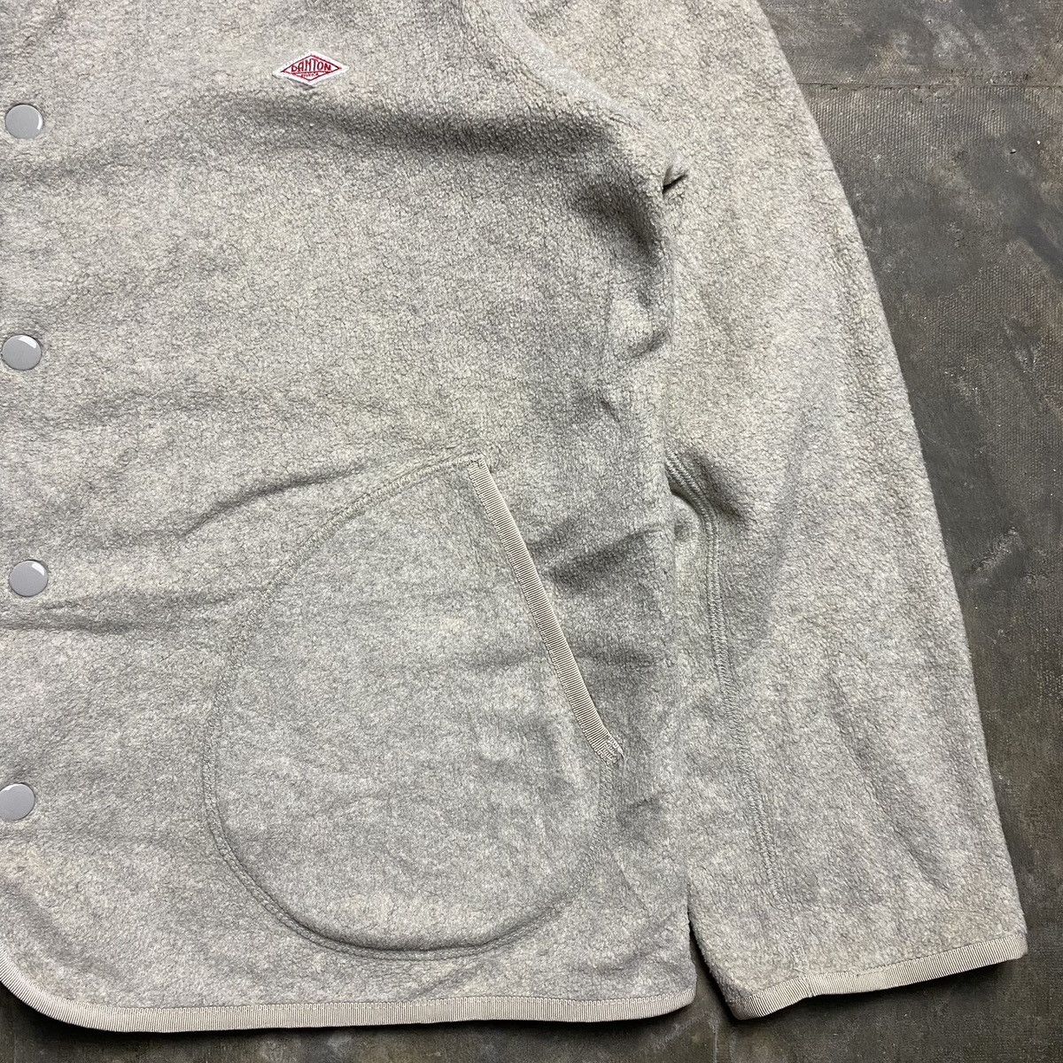 Danton Danton Fleece Collarless Jacket Size US M / EU 48-50 / 2 - 3 Thumbnail