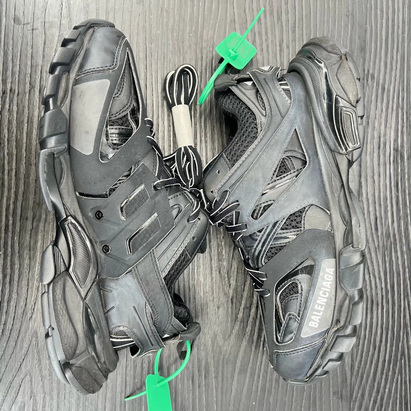 Balenciaga Balenciaga Track Black 39 Original Box 1999 Size US 9 / EU 42 - 2 Thumbnail
