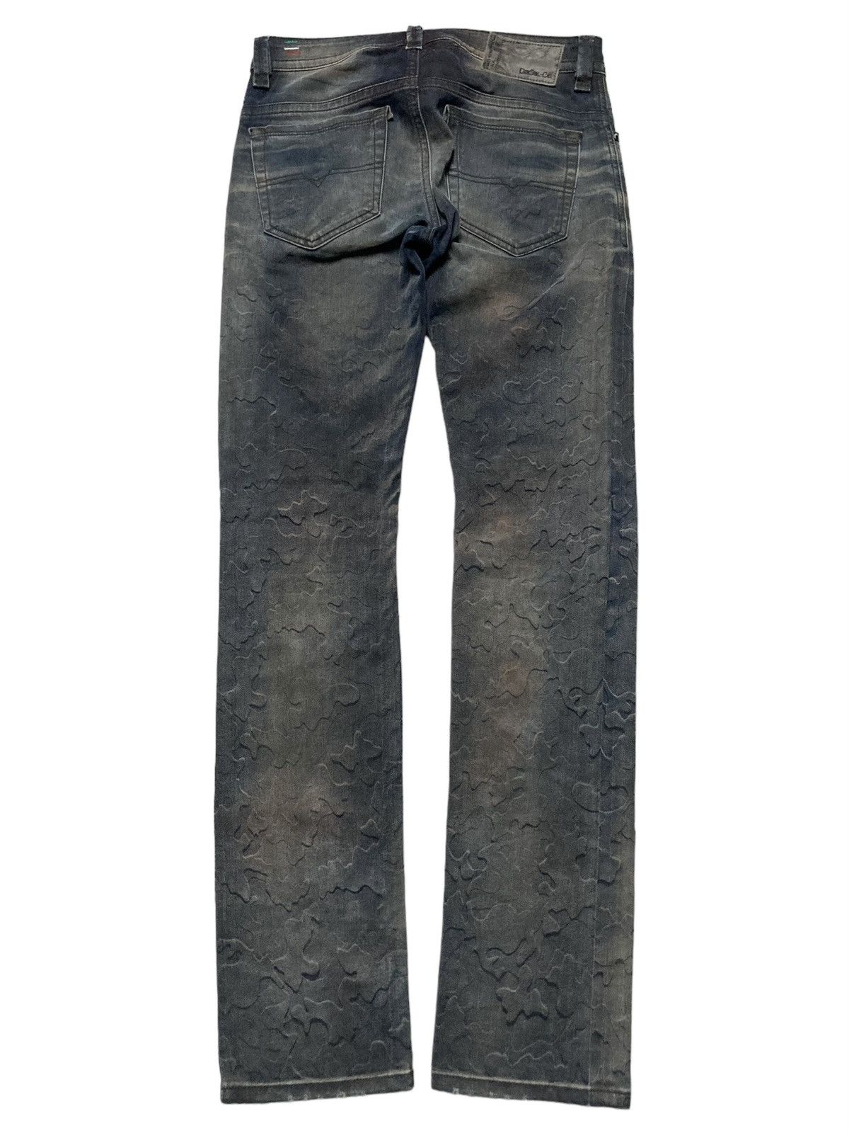 Diesel × Japanese Brand Vintage y2k Diesel Jeans Distressed Denim Faded Washed Size US 28 / EU 44 - 2 Thumbnail