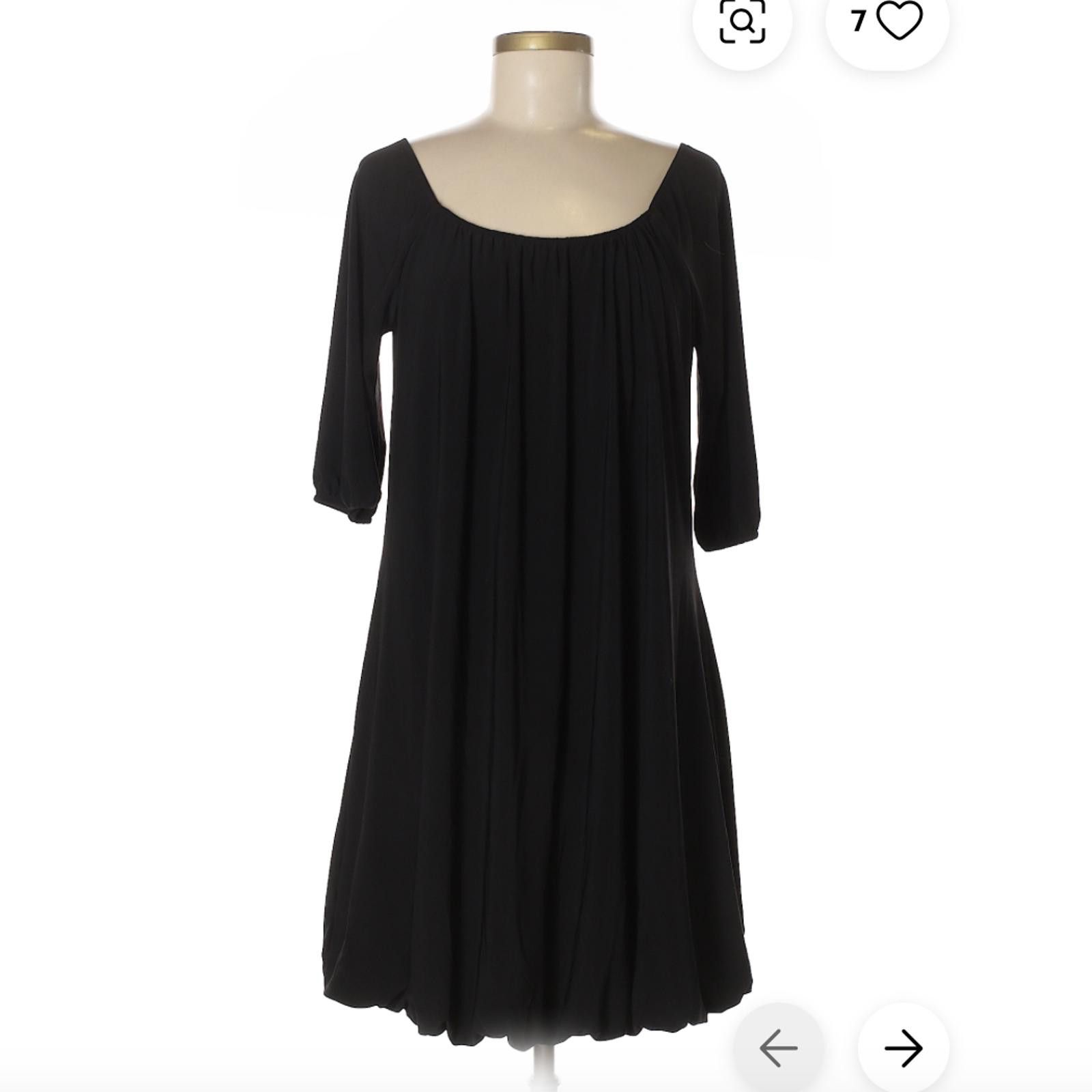 Other Chic Black Casual Dress by White House Black Market - Size M Size M / US 6-8 / IT 42-44 - 1 Thumbnail