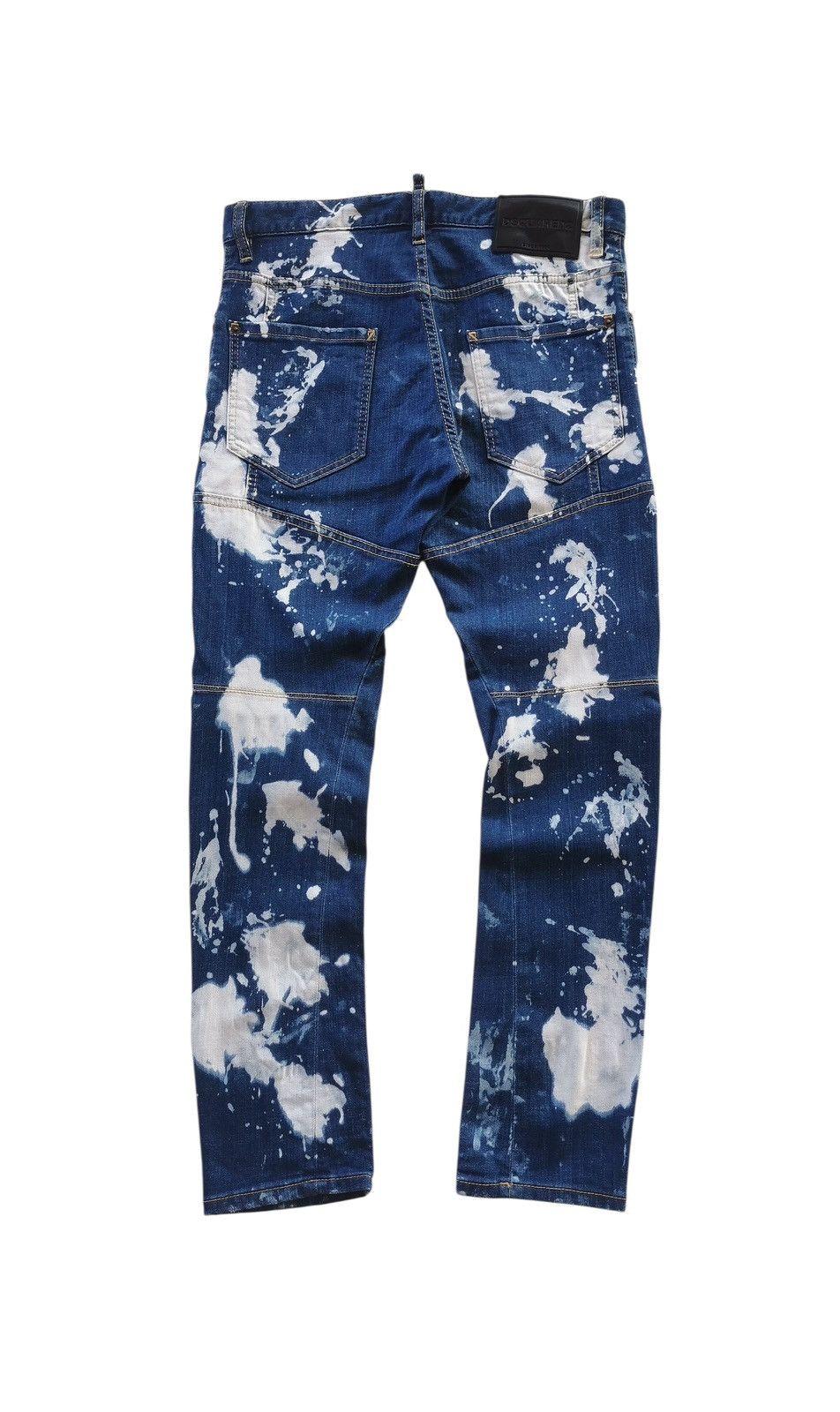 Dsquared2 Dsquared2 Splattered Denim Jeans Size US 32 / EU 48 - 2 Thumbnail