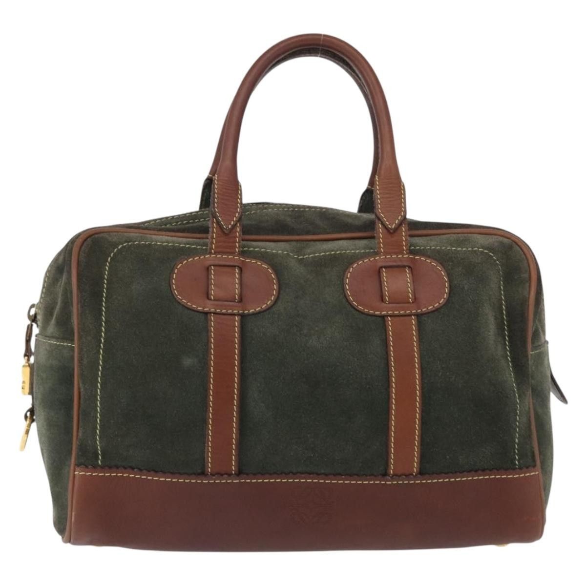 Loewe Loewe Anagram handbag Suede Size ONE SIZE - 1 Thumbnail