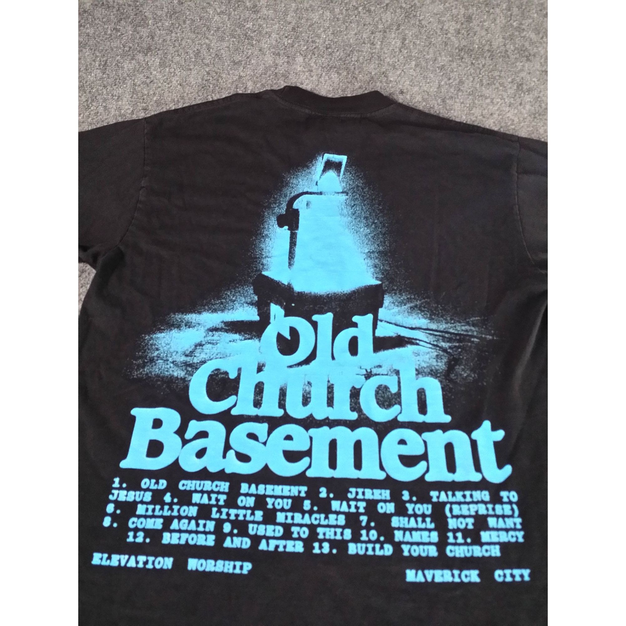 Other Old Church Basement T-Shirt Men Sz S Black Hallelujah Is All Size US S / EU 44-46 / 1 - 8 Thumbnail