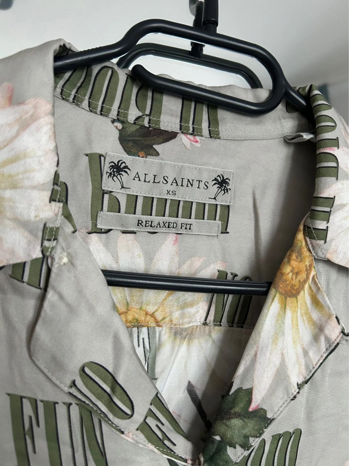 Allsaints All Saints Hawaii Shirt Relaxed Fit Size US XS / EU 42 / 0 - 3 Thumbnail