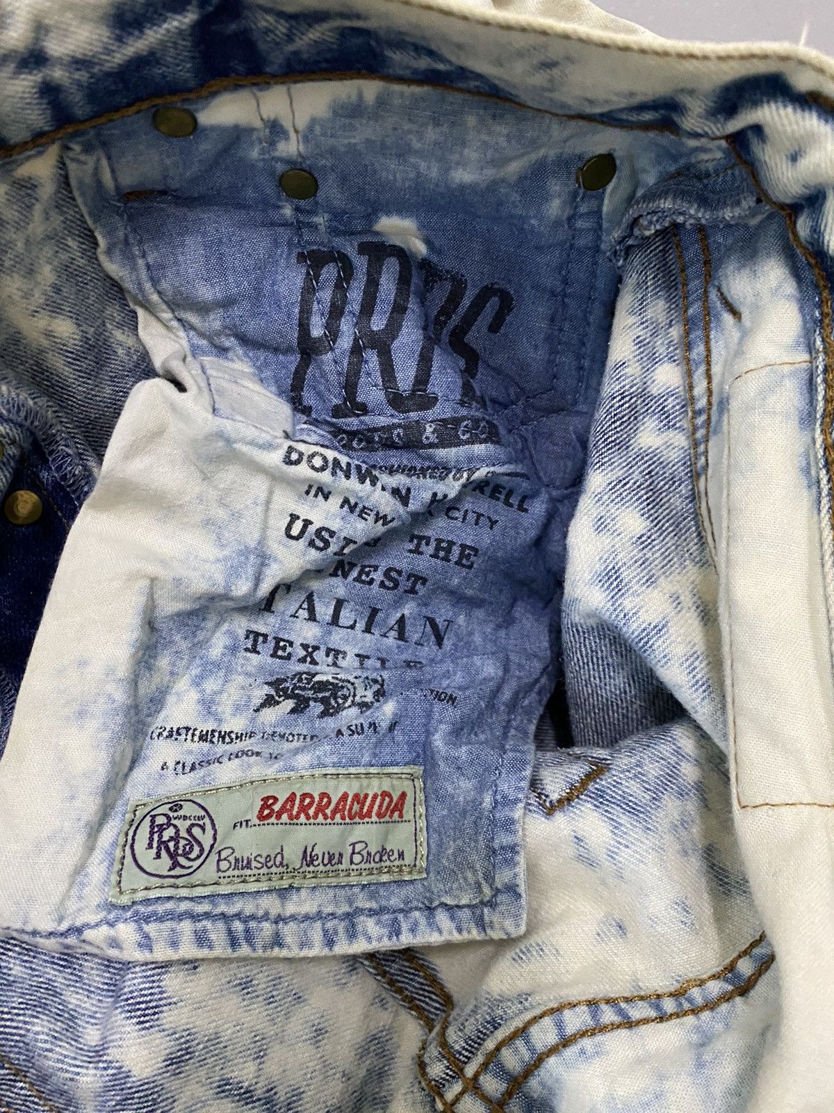 Japanese Brand × Prps PRPS ACID WASH DONWAN HARREL DESIGN Size US 33 - 5 Thumbnail