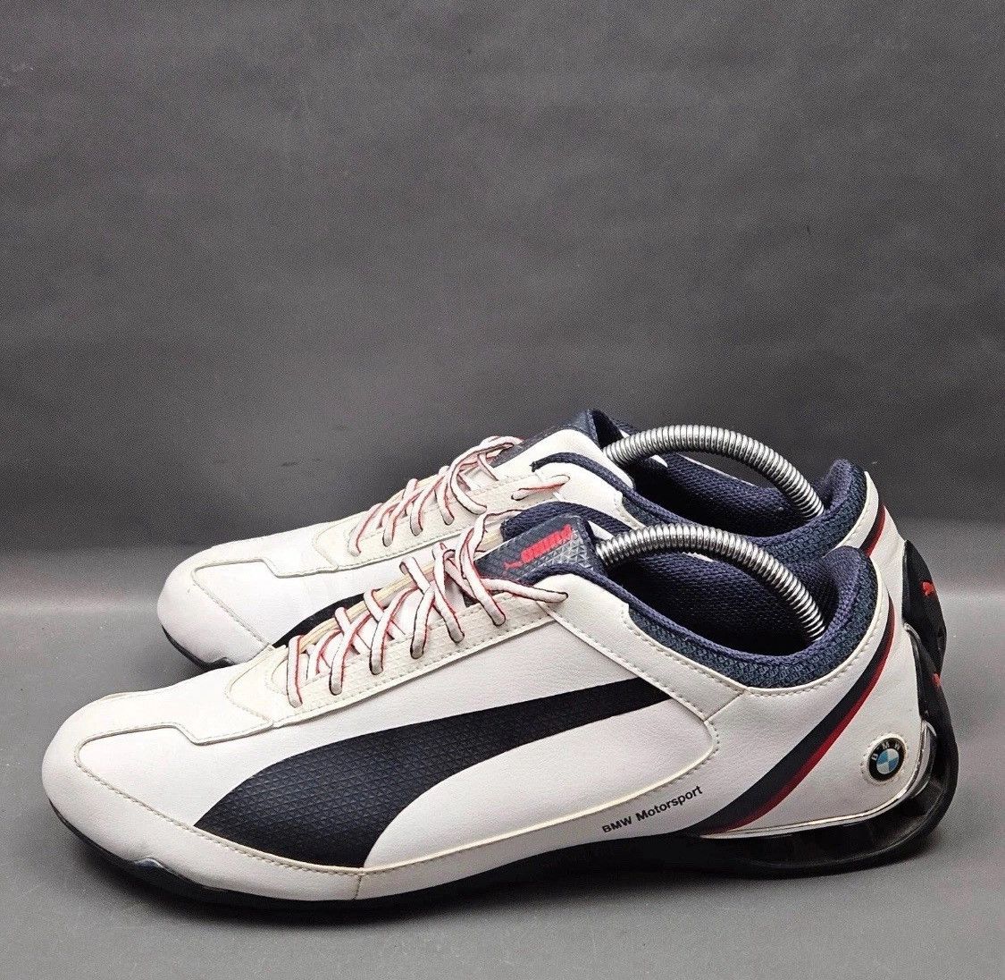 BMW × Puma Puma Power Race BMW Mens Shoes Size 11 White Racing Sneakers Size US 11 / EU 44 - 3 Thumbnail