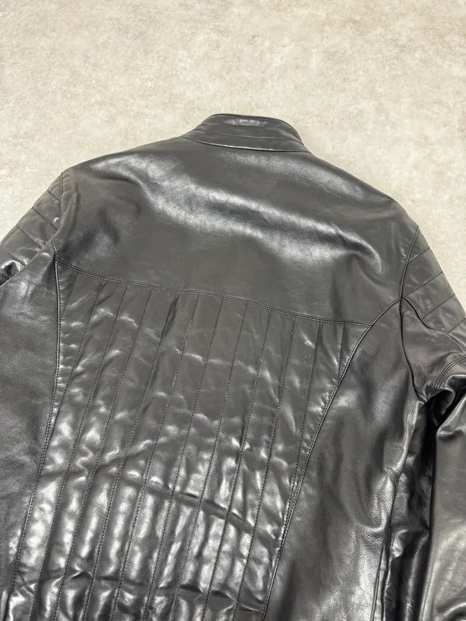 Dolce & Gabbana 2000s Dolce & Gabbana Biker Black Leather Jacket Size US M / EU 48-50 / 2 - 6 Thumbnail