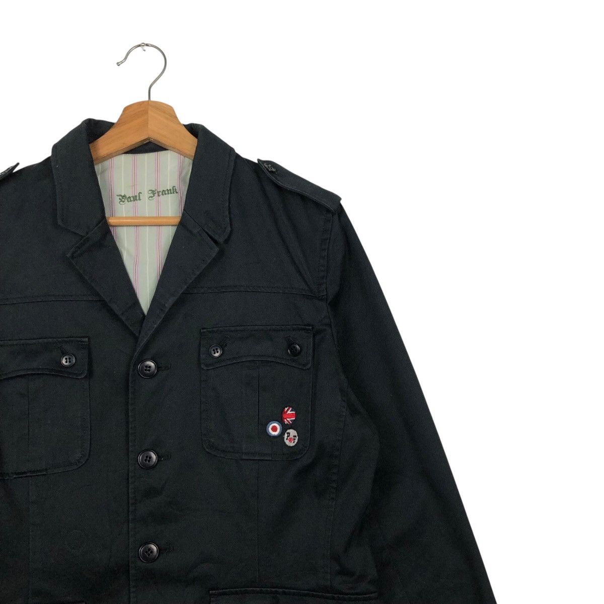 Hysteric Glamour 📌Biker Jacket Double Collar Paul Frank Size US L / EU 52-54 / 3 - 6 Thumbnail