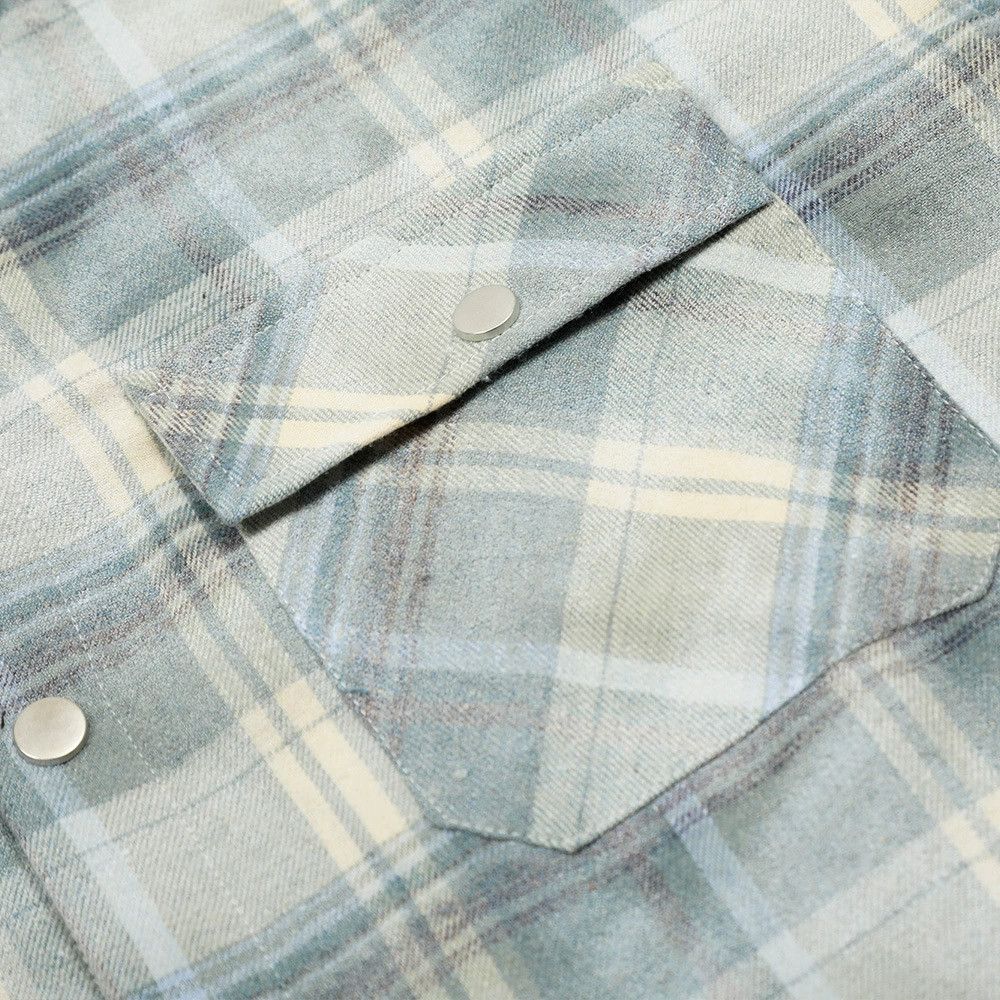 Vintage Men's casual street fashion pocket plaid shirt Size US M / EU 48-50 / 2 - 4 Thumbnail