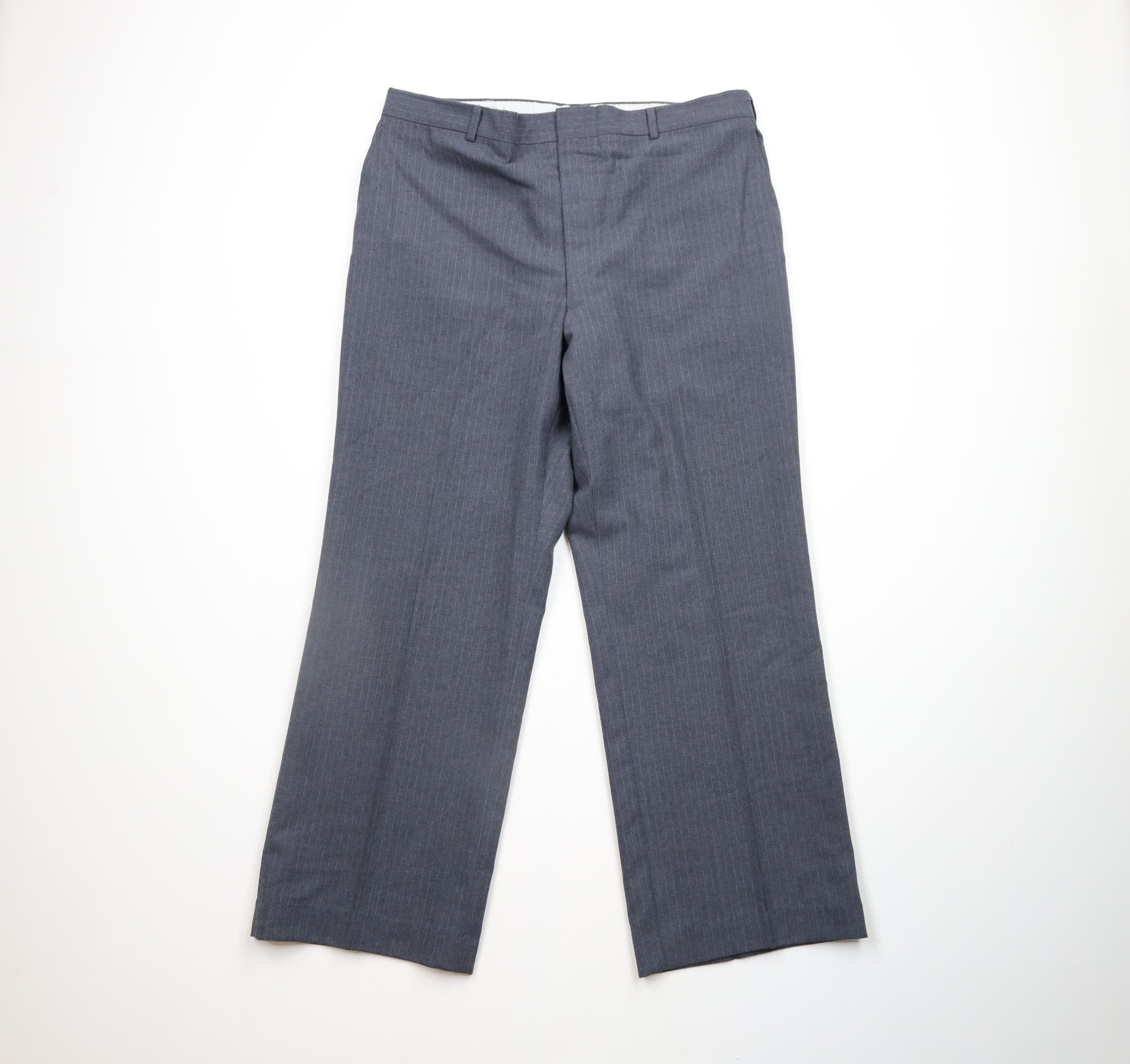 Vintage Vintage 70s Streetwear Blend Wide Leg Bell Bottoms Pants Size US 38 / EU 54 - 1 Thumbnail