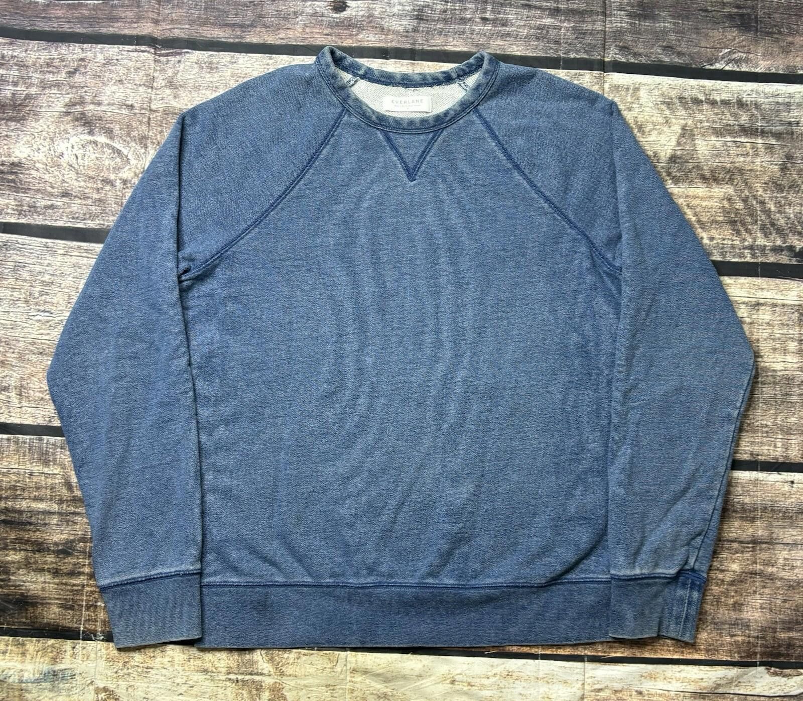 Everlane Everlane Sweatshirt Men's Medium Cotton Crew Neck Pullover Size US M / EU 48-50 / 2 - 1 Thumbnail