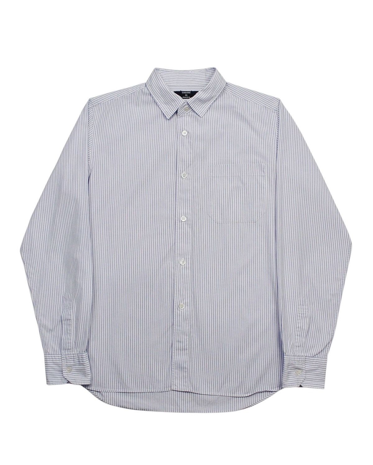 CABANE de ZUCCa SS2004 CABANE de ZUCCA STRIPED SHIRT Size US S / EU 44-46 / 1 - 1 Thumbnail