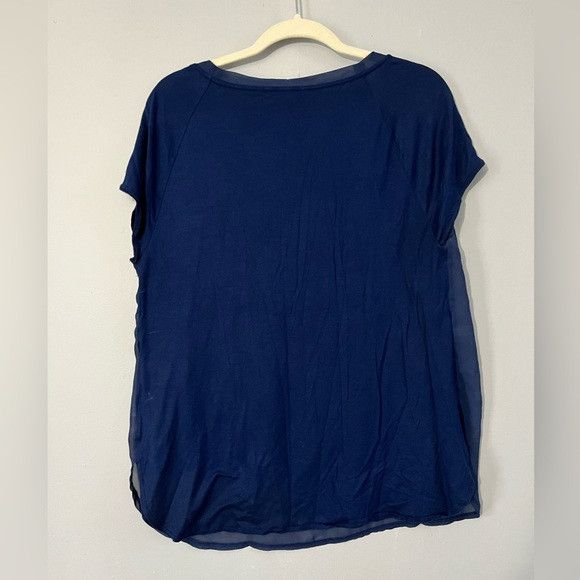 Banana Republic Banana republic short sleeve mixed media tee size xl Size XL / US 12-14 / IT 48-50 - 2 Thumbnail