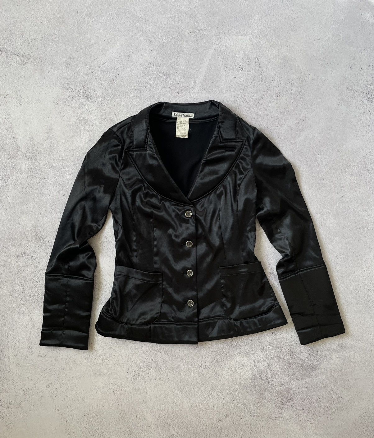 Japanese Brand × Vintage Archive! Kosuke Tsumura Issey Miyake Womens Jacket Blazer Size M / US 6-8 / IT 42-44 - 1 Thumbnail
