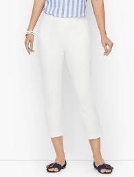 Talbots TALBOTS Chatham cropped Pant white size 4 Size 27" / US 4 / IT 40 - 1 Thumbnail