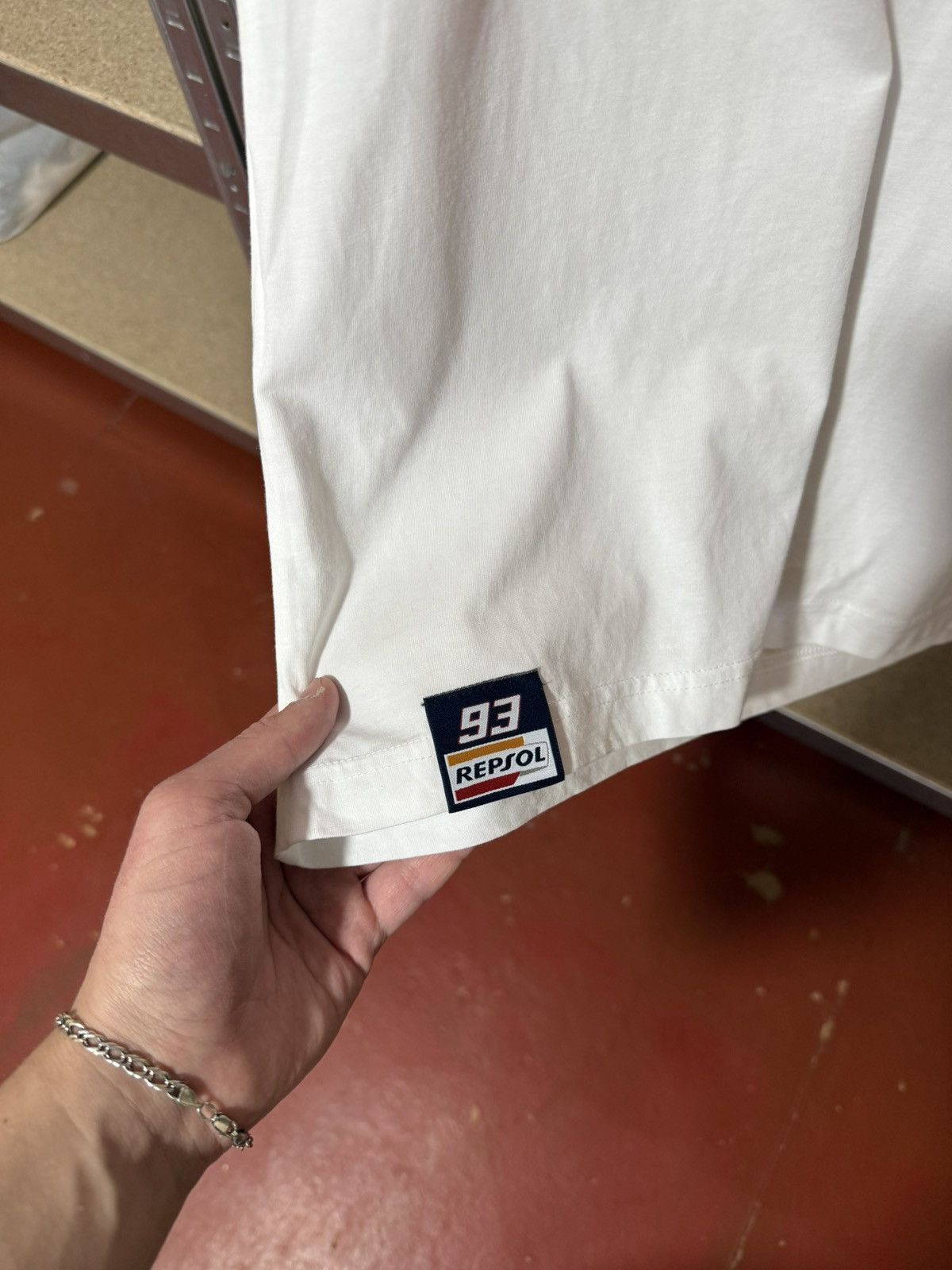 Honda × NASCAR Rare Racing Persol Marquez NASCAR F1 Formula UNO T-Shirt Size US M / EU 48-50 / 2 - 8 Thumbnail